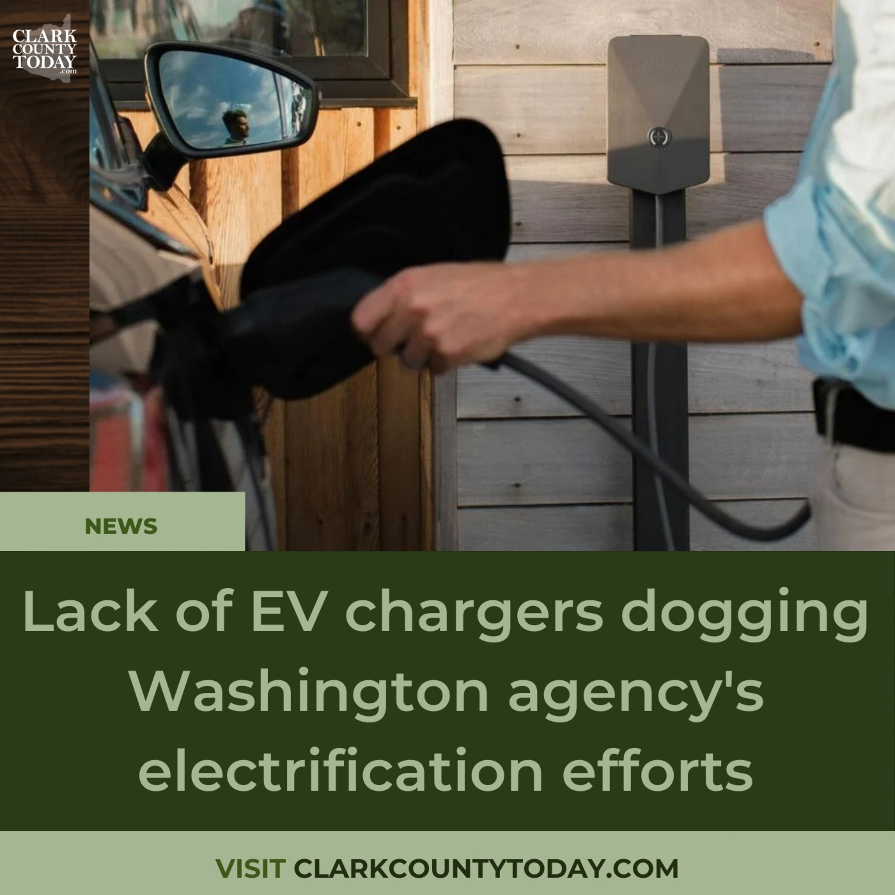 Lack of EV chargers dogging Washington agency's electrification efforts