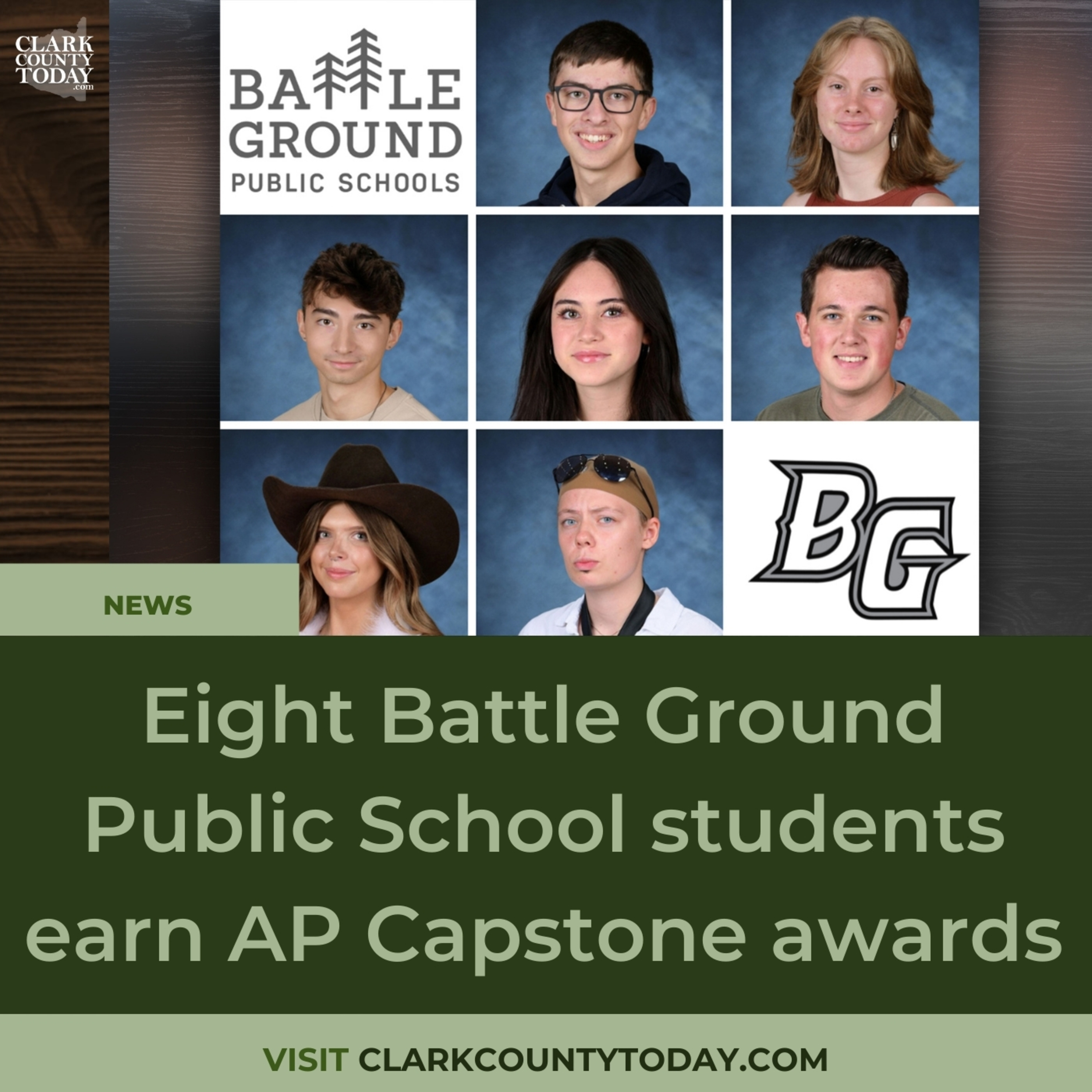 Eight Battle Ground Public School students earn AP Capstone awards