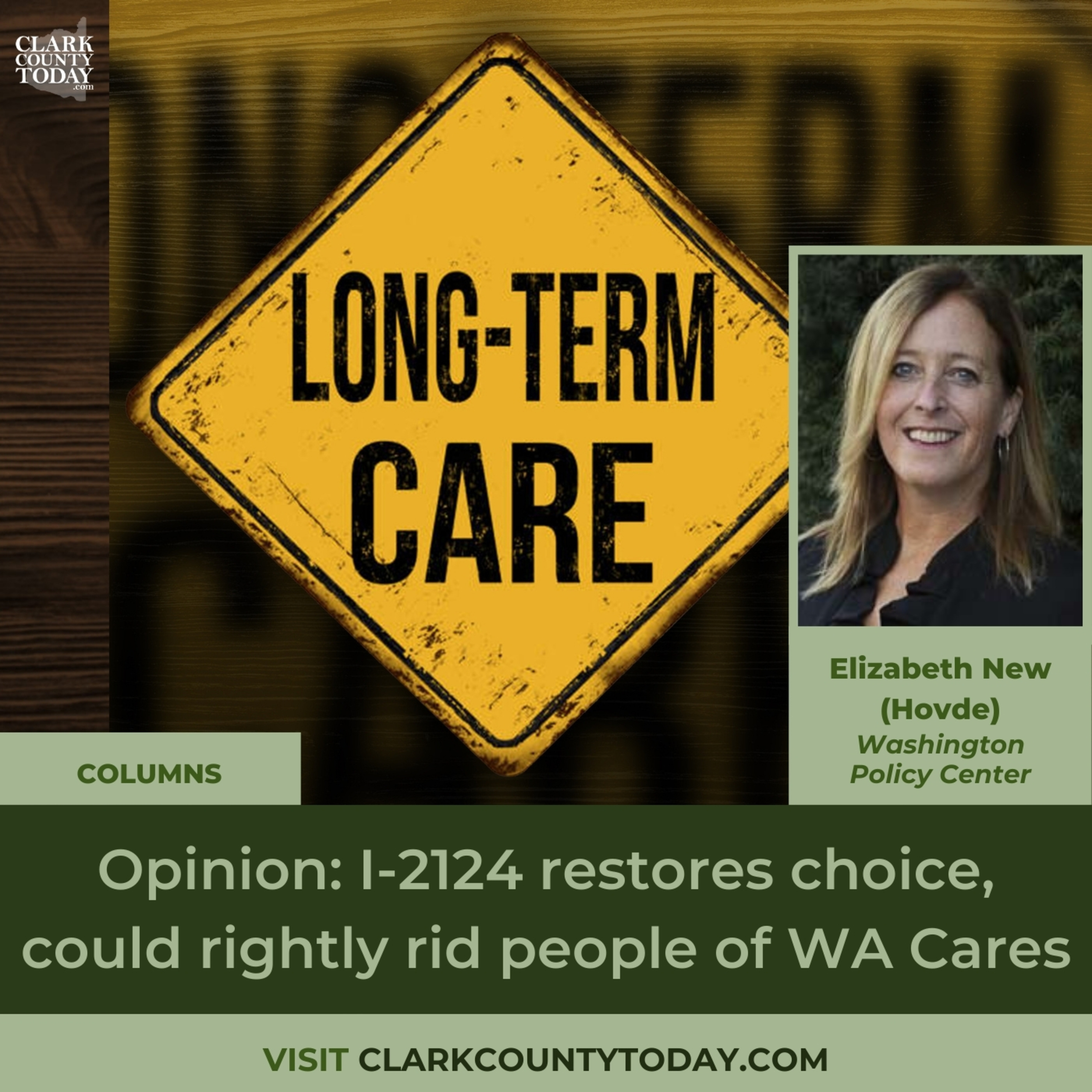 Opinion: I-2124 restores choice, could rightly rid people of WA Cares