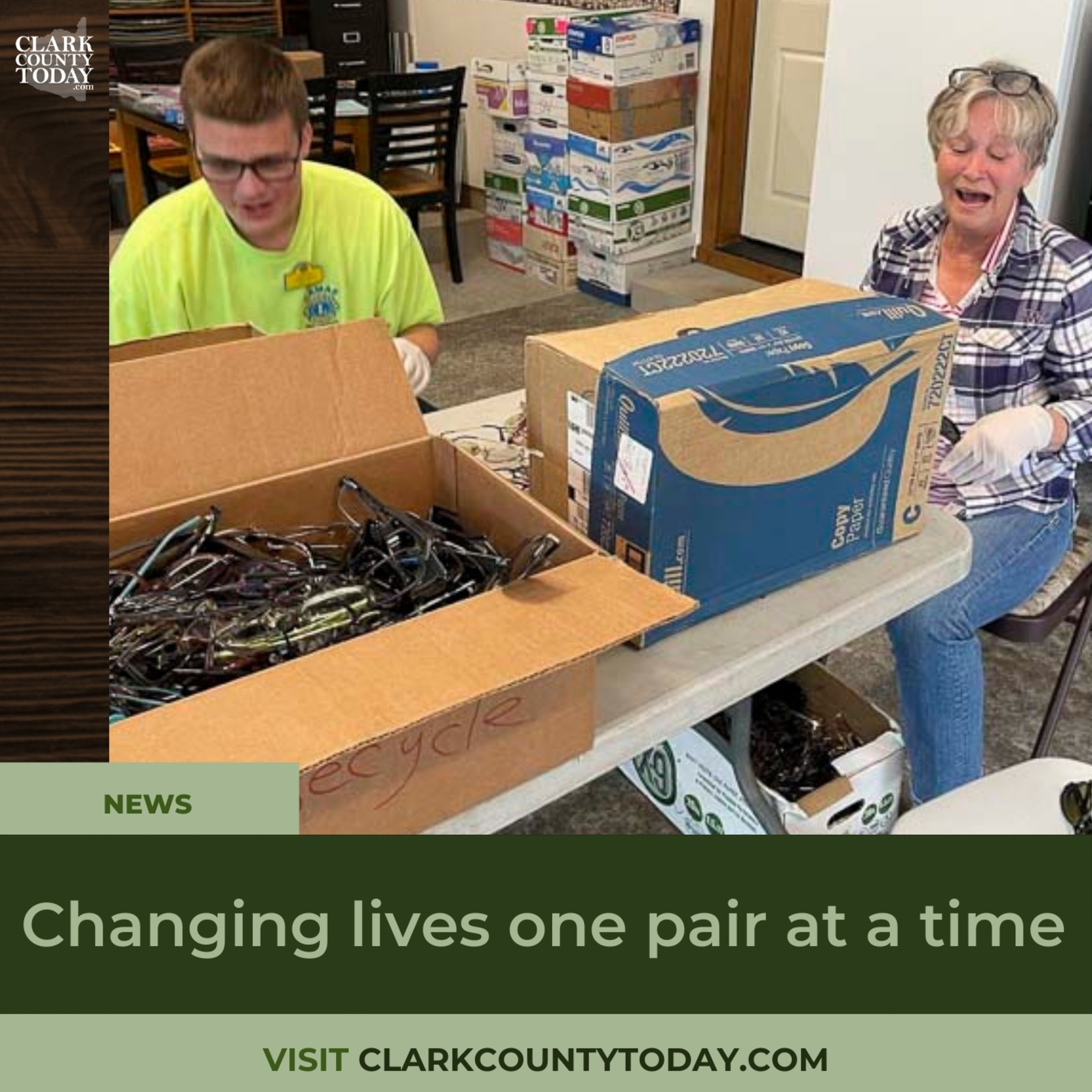 Changing lives one pair at a time