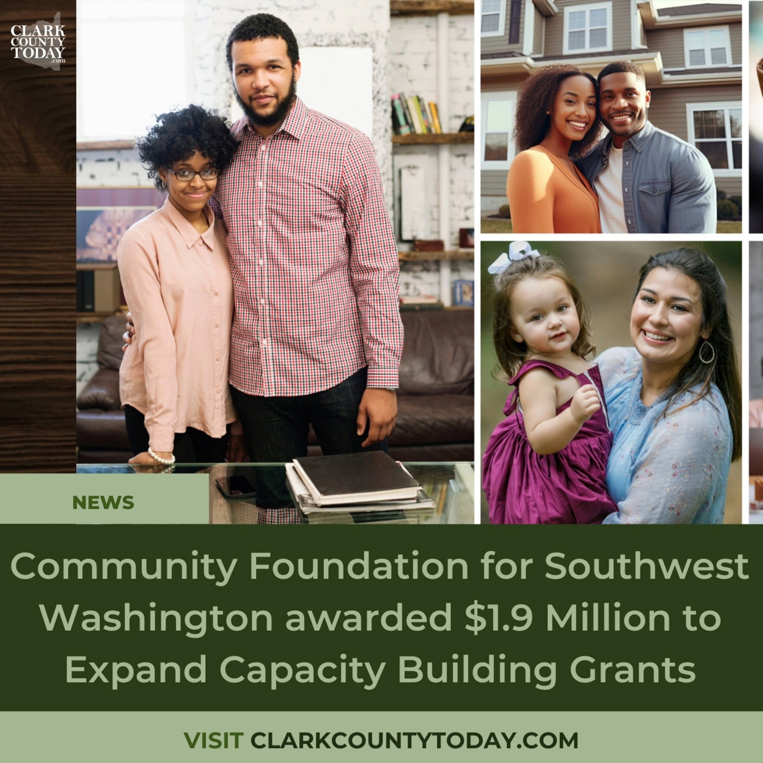 Community Foundation for Southwest Washington awarded $1.9 Million to Expand Capacity Building Grants