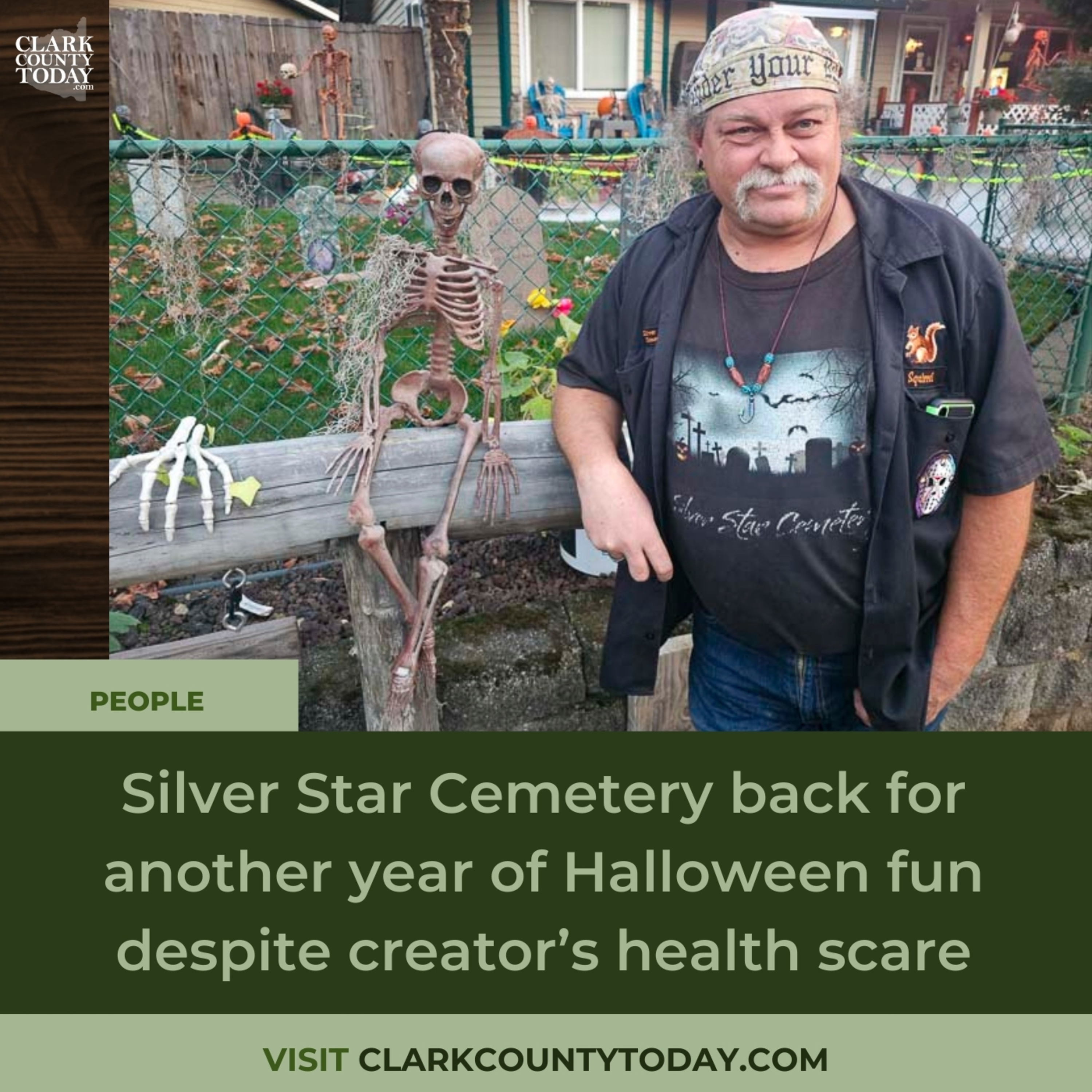 Silver Star Cemetery back for another year of Halloween fun despite creator’s health scare