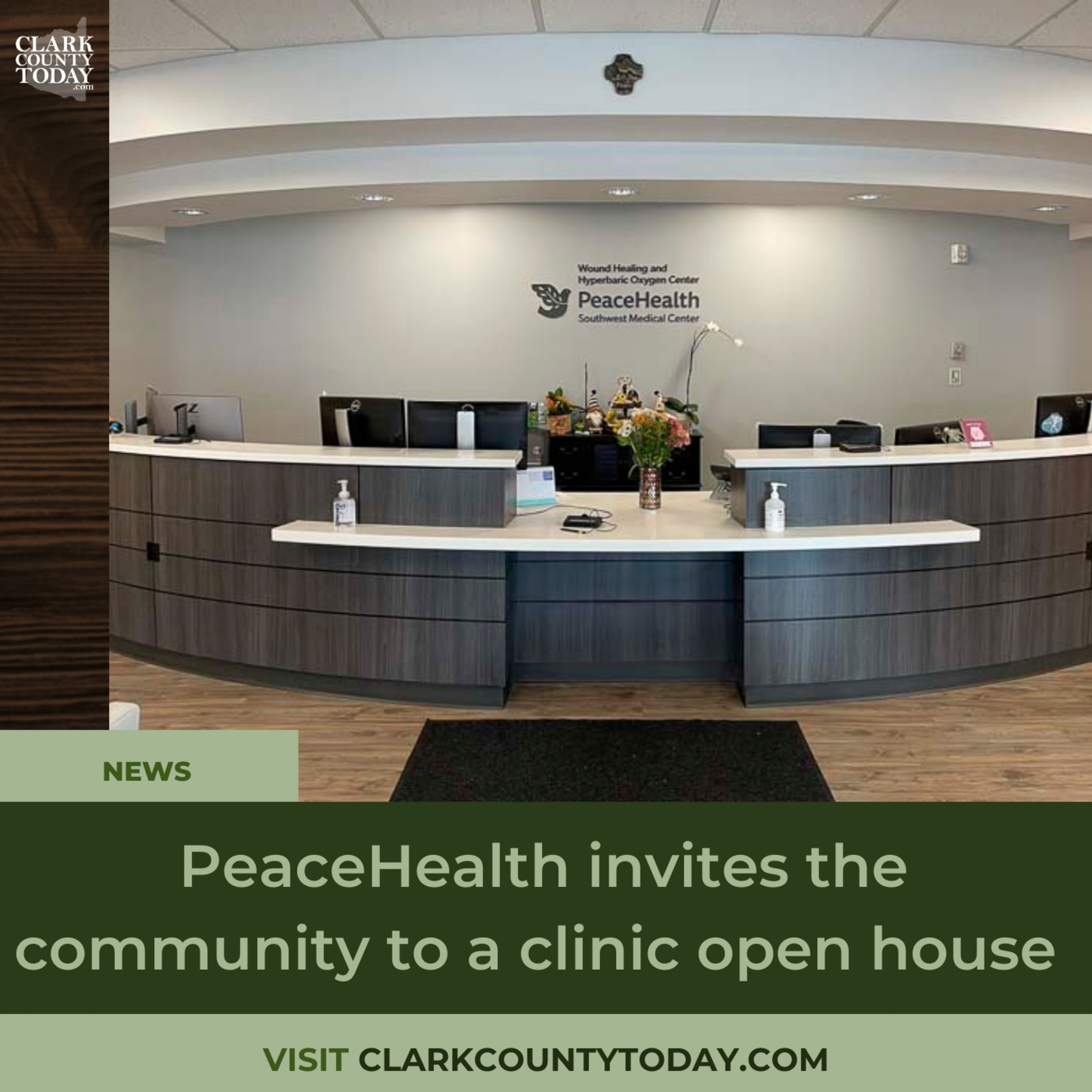 PeaceHealth invites the community to a clinic open house