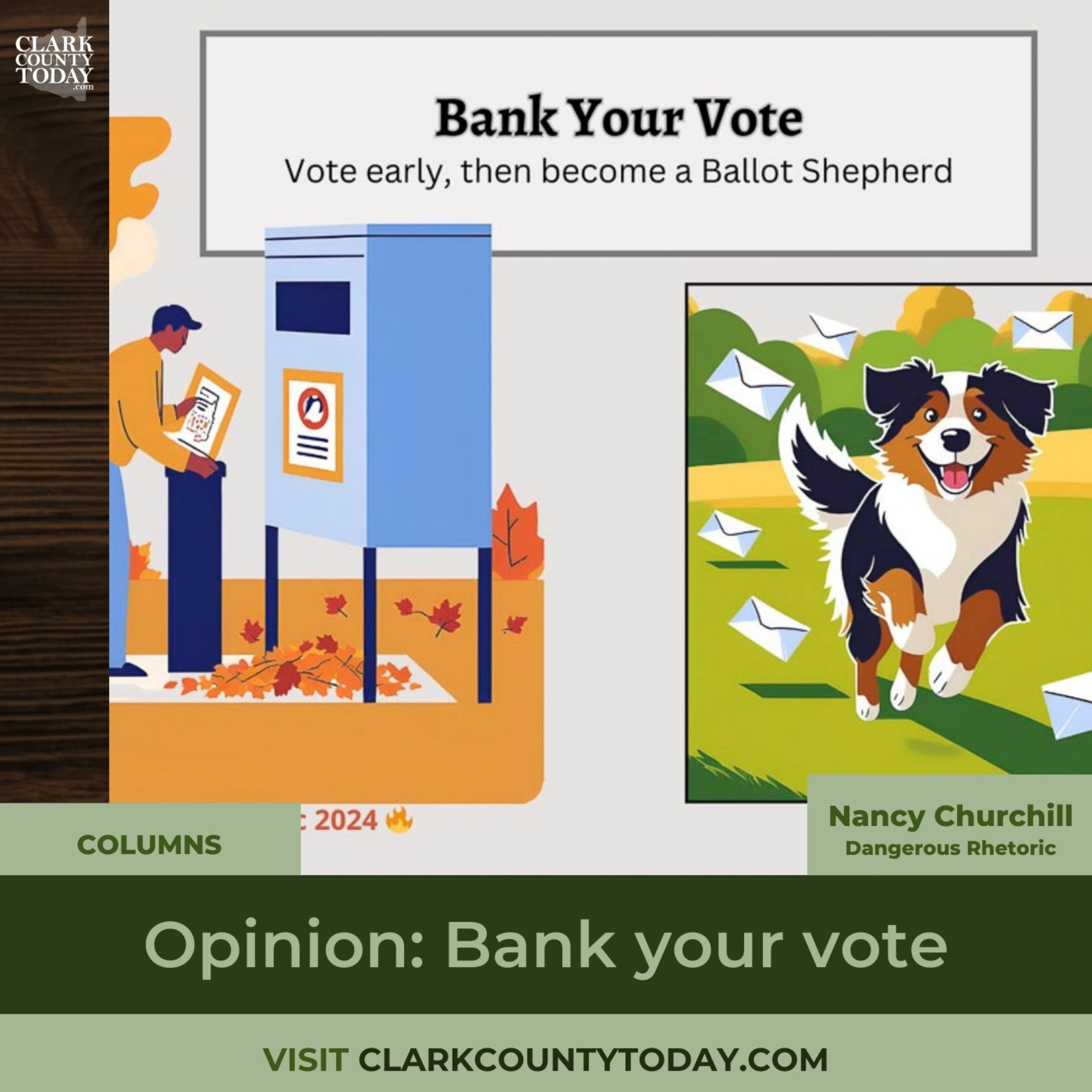 Opinion: Bank your vote