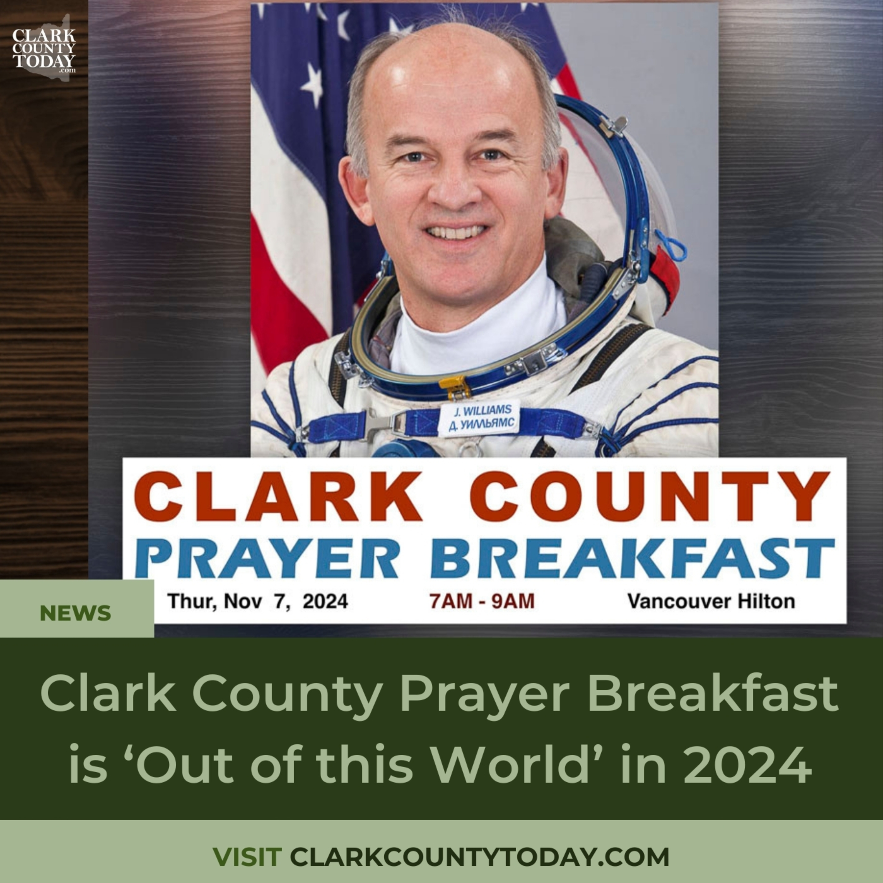 Clark County Prayer Breakfast is ‘Out of this World’ in 2024