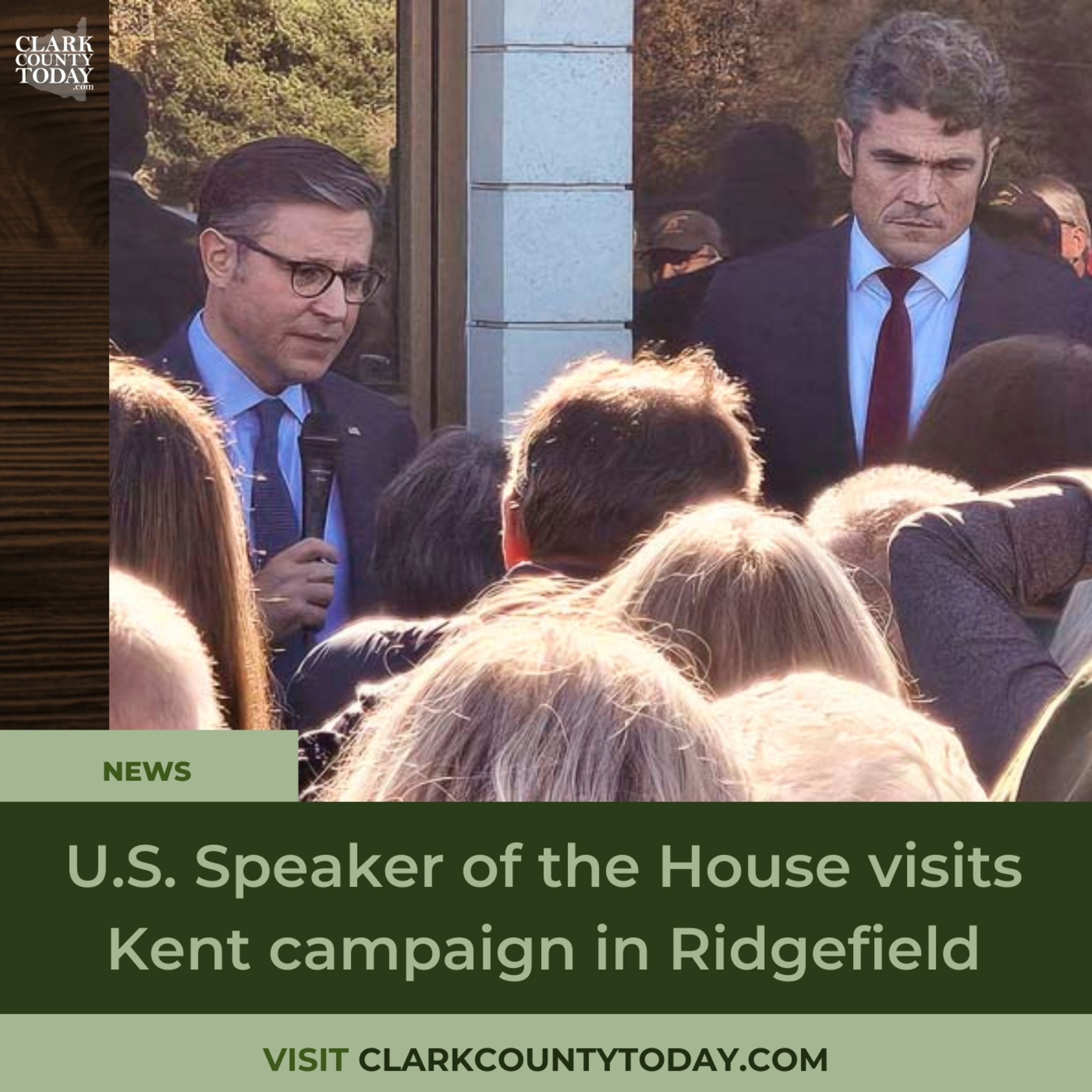 U.S. Speaker of the House visits Kent campaign in Ridgefield