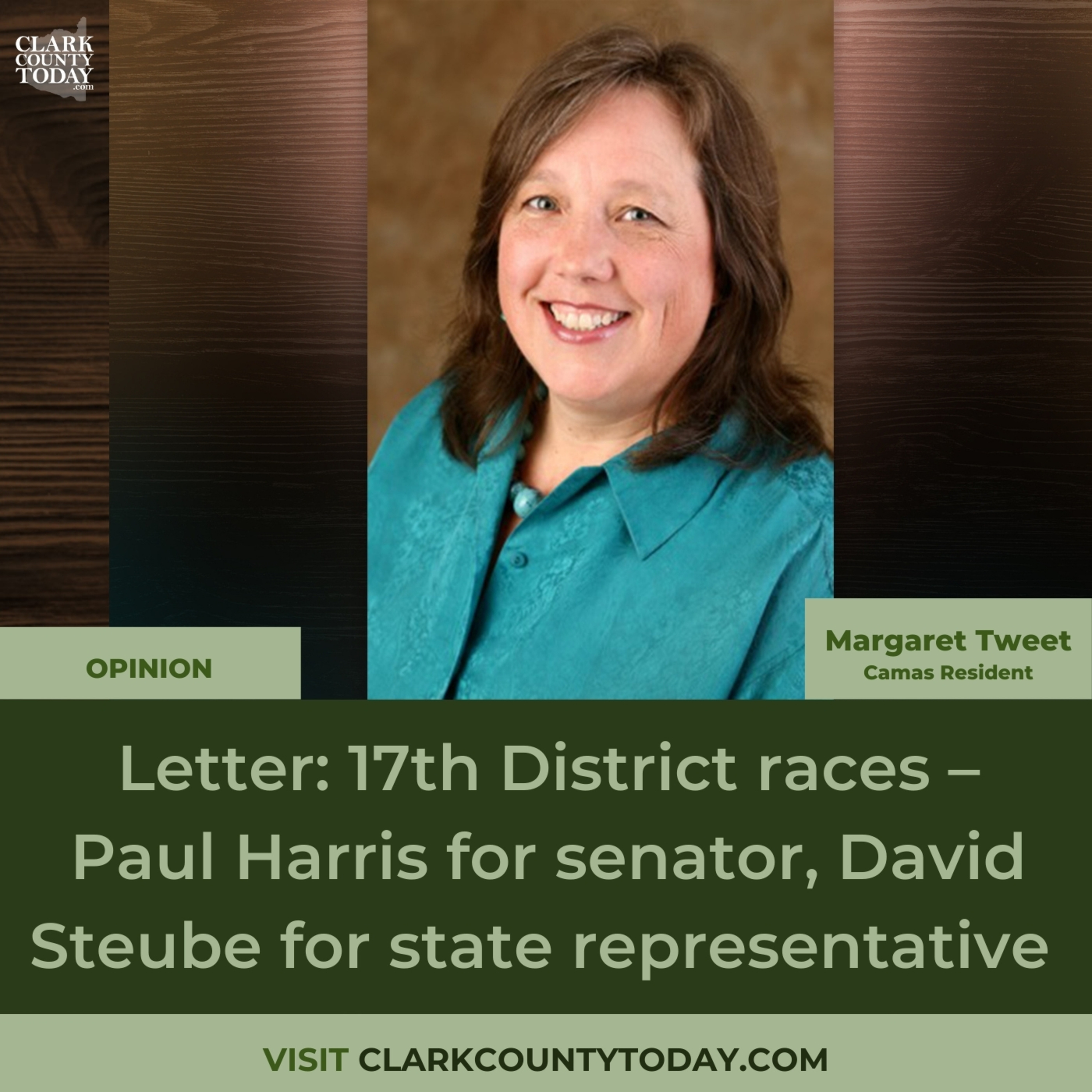 Letter: 17th District races – Paul Harris for senator, David Steube for state representative