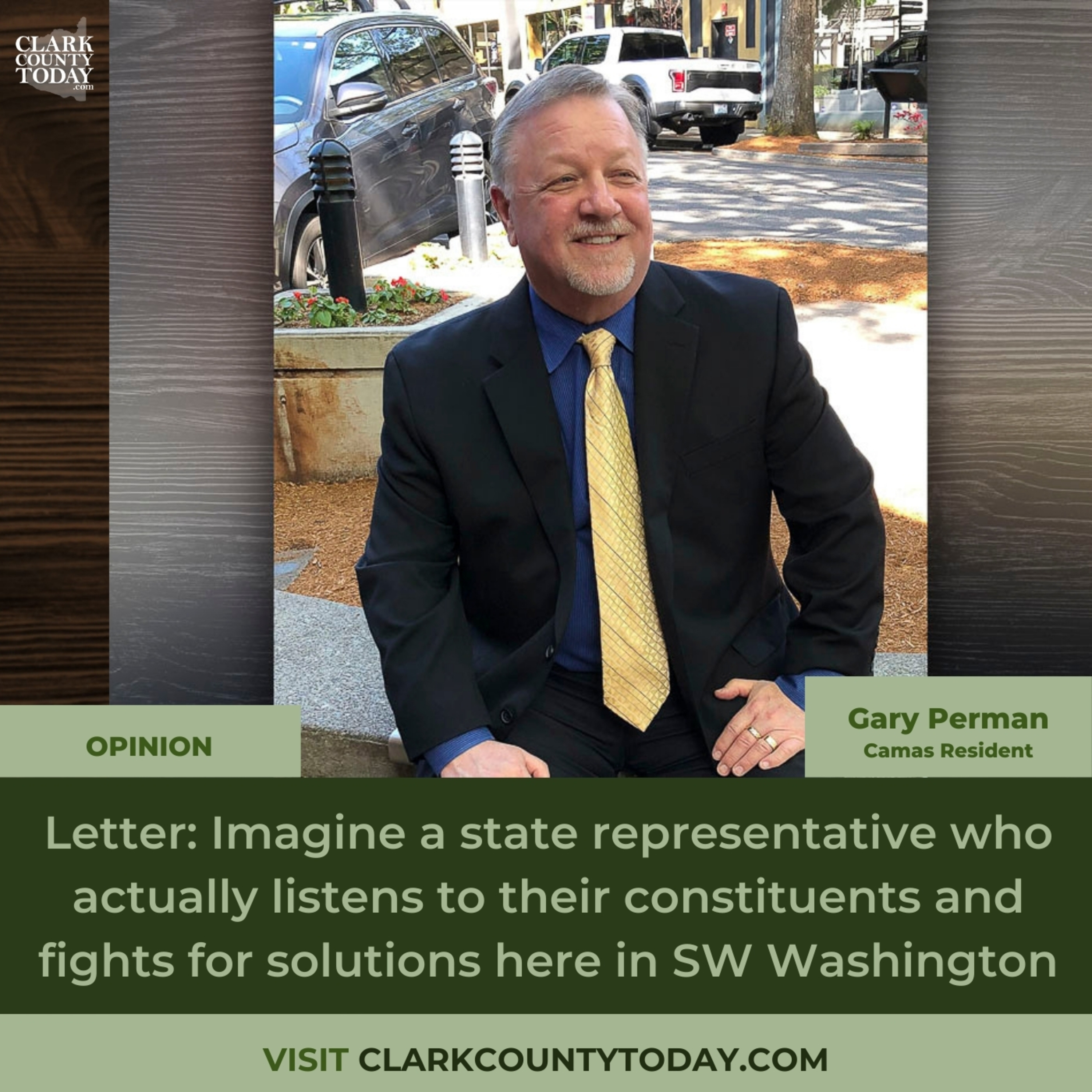 Letter: Imagine a state representative who actually listens to their constituents and fights for solutions here in SW Washington