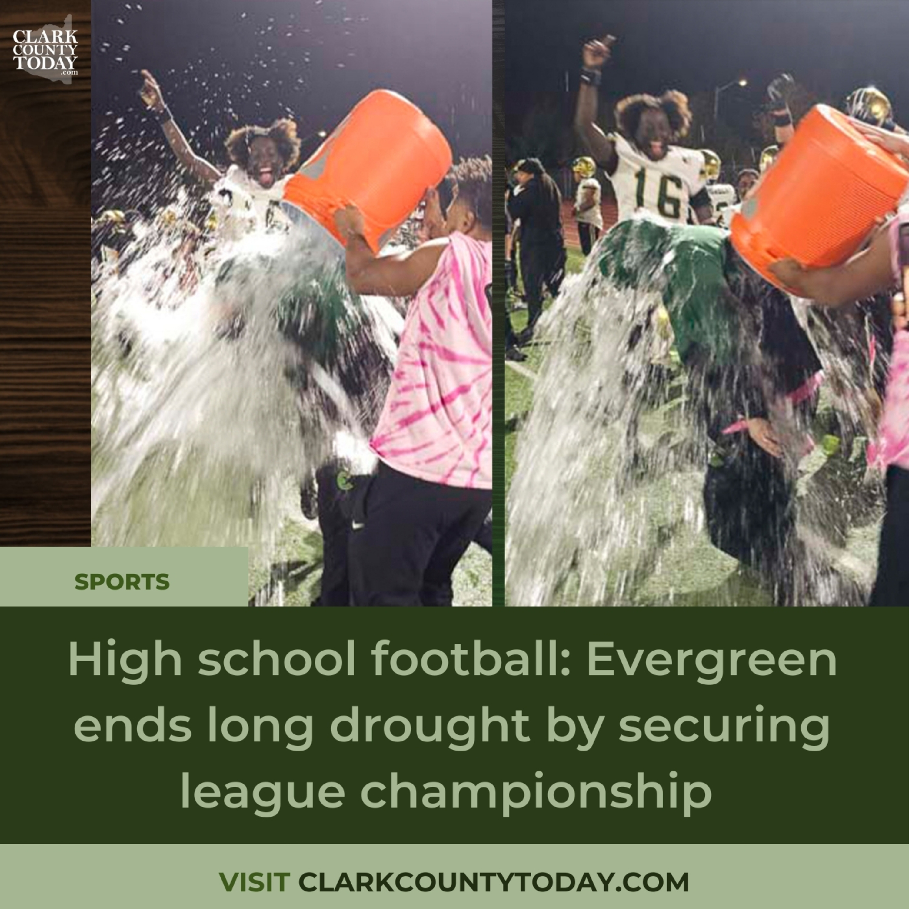 High school football: Evergreen ends long drought by securing league championship