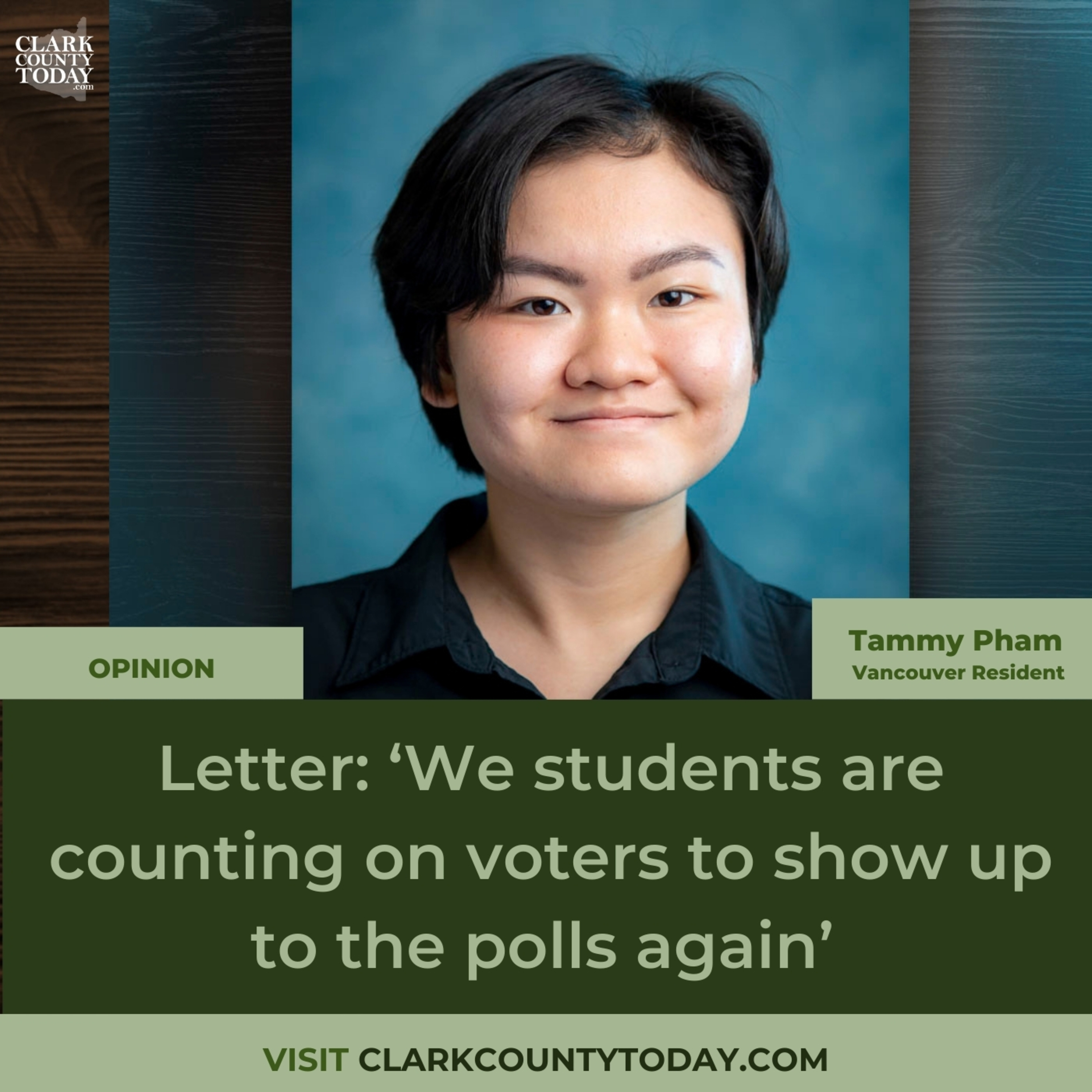 Letter: ‘We students are counting on voters to show up to the polls again’