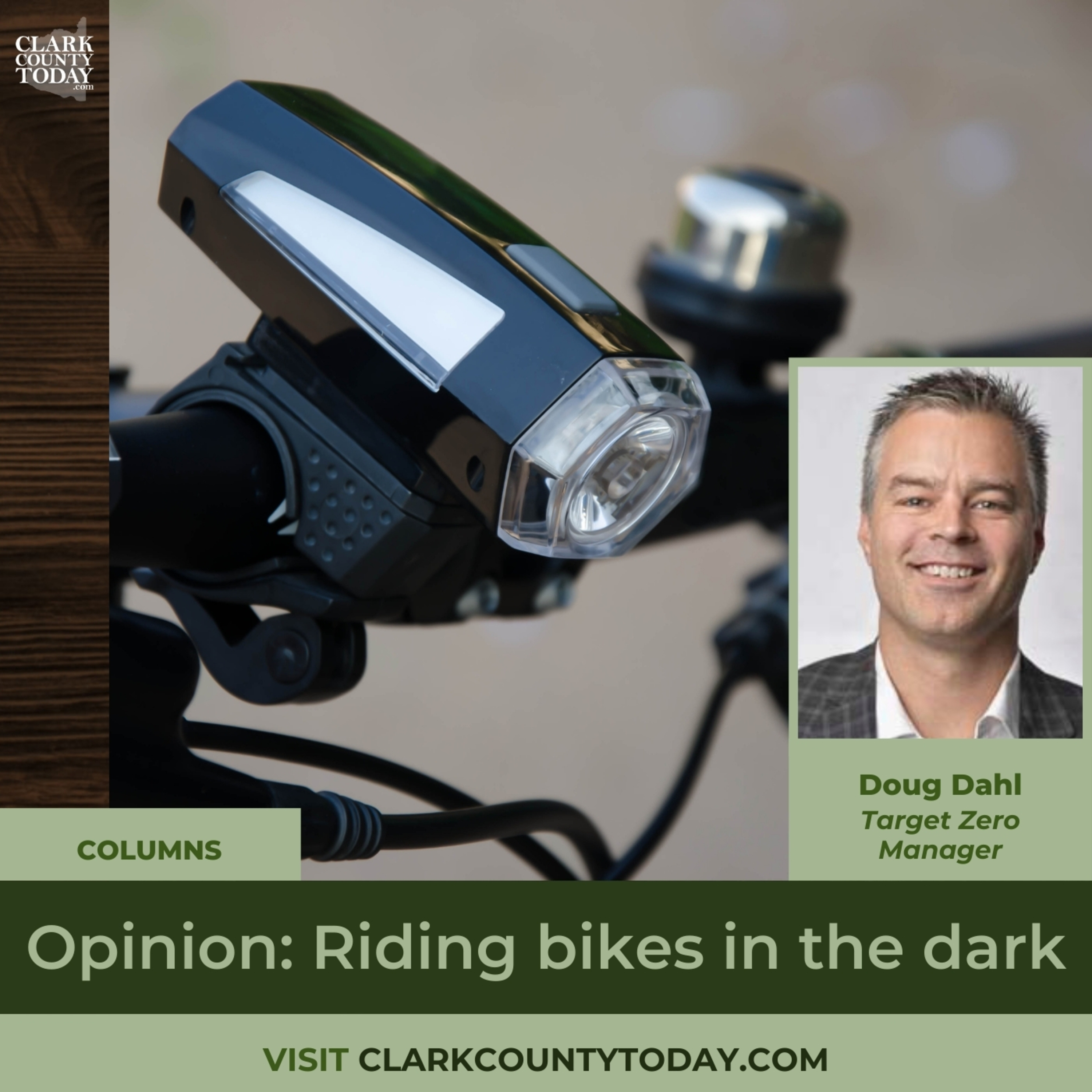 Opinion: Riding bikes in the dark