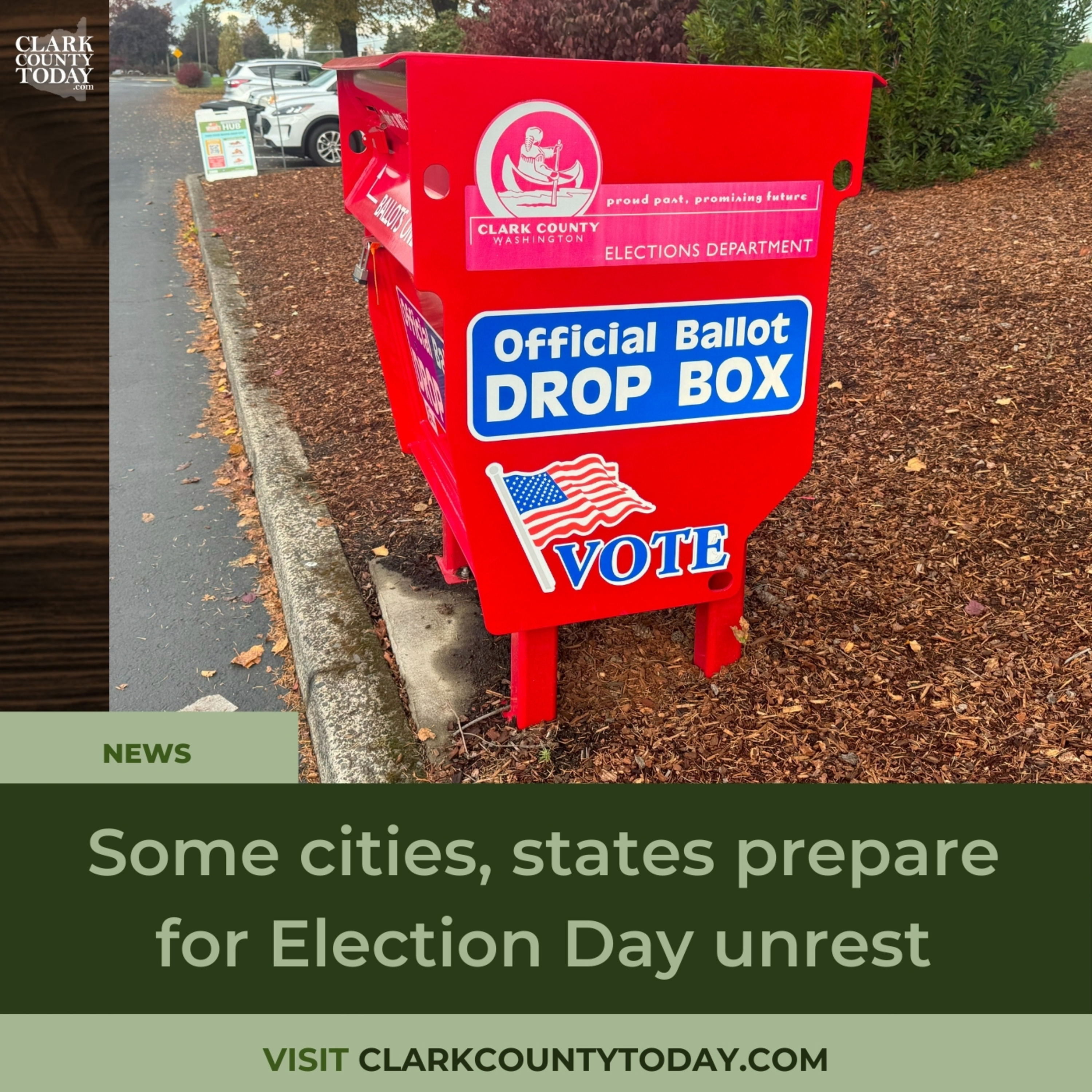 Some cities, states prepare for Election Day unrest