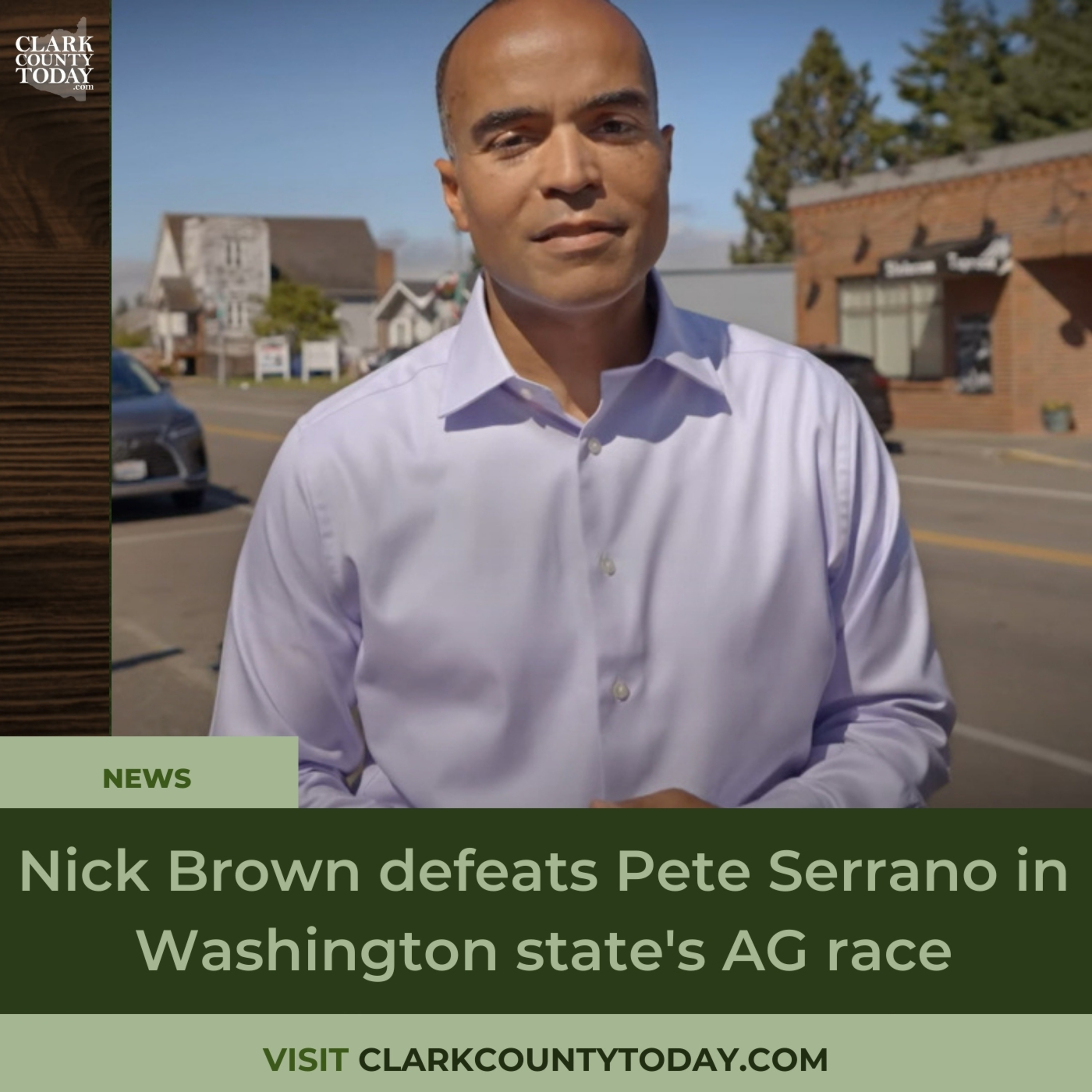 Nick Brown defeats Pete Serrano in Washington state's AG race