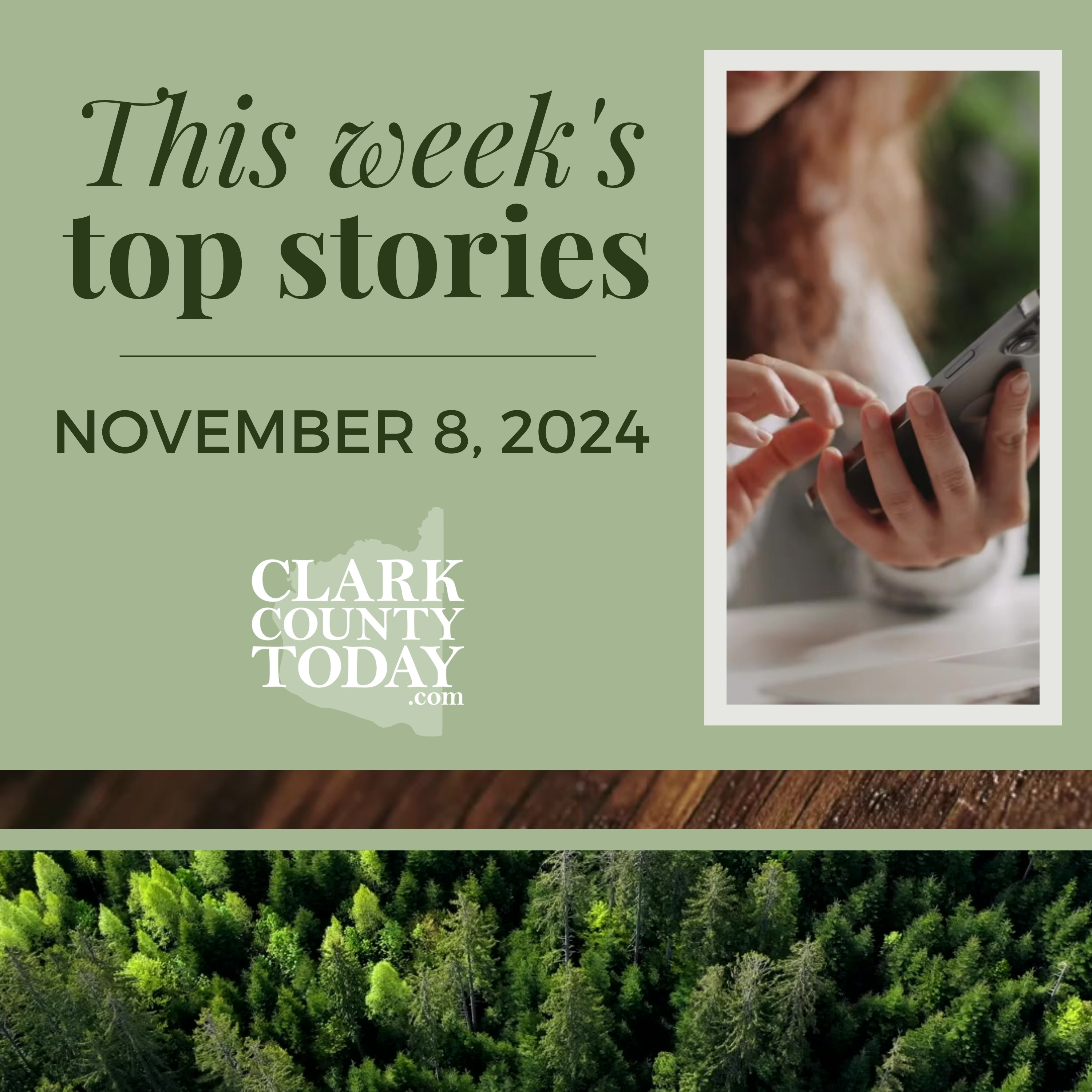 Top Clark County News: Election Updates, Trump Victory, SR-14 Expansion, & More Local Stories!
