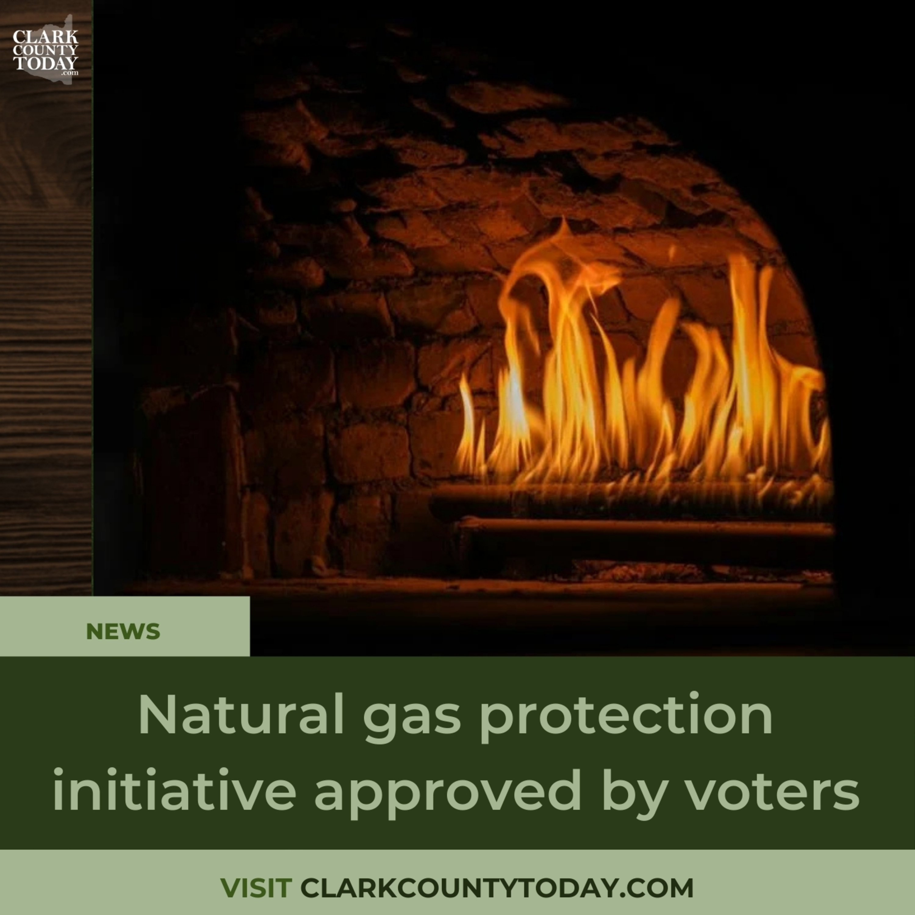 Natural gas protection initiative approved by voters