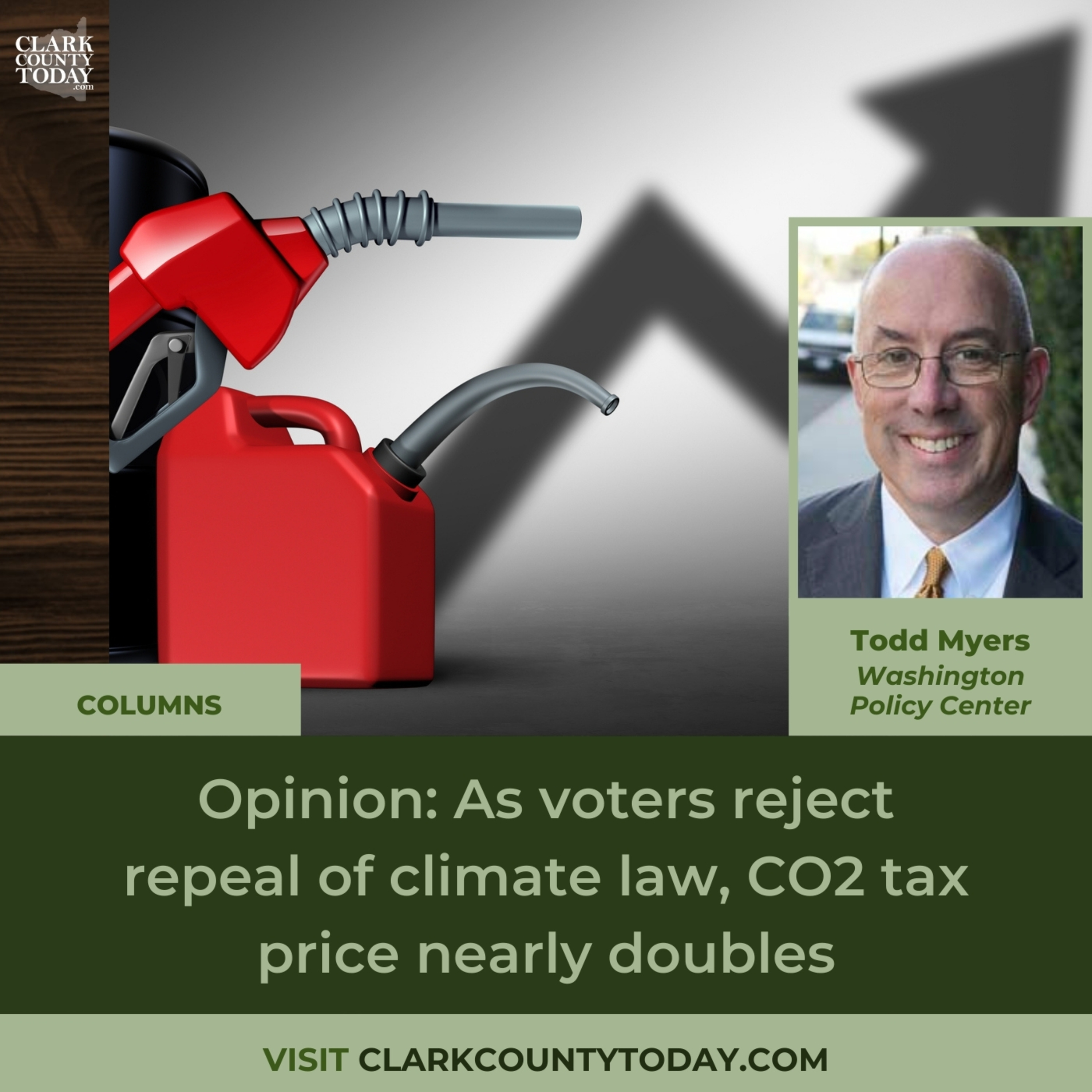 Opinion: As voters reject repeal of climate law, CO2 tax price nearly doubles