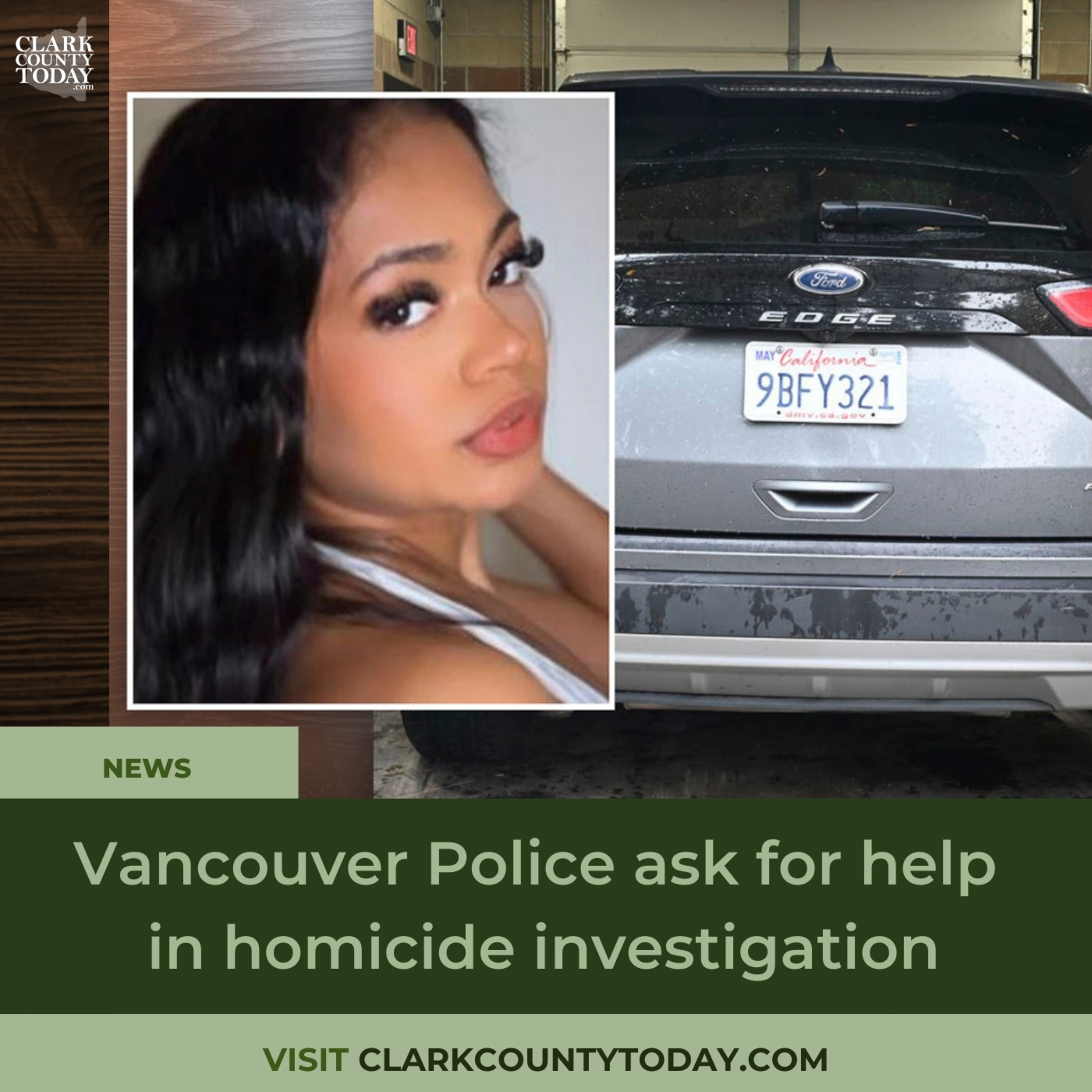 Vancouver Police ask for help in homicide investigation