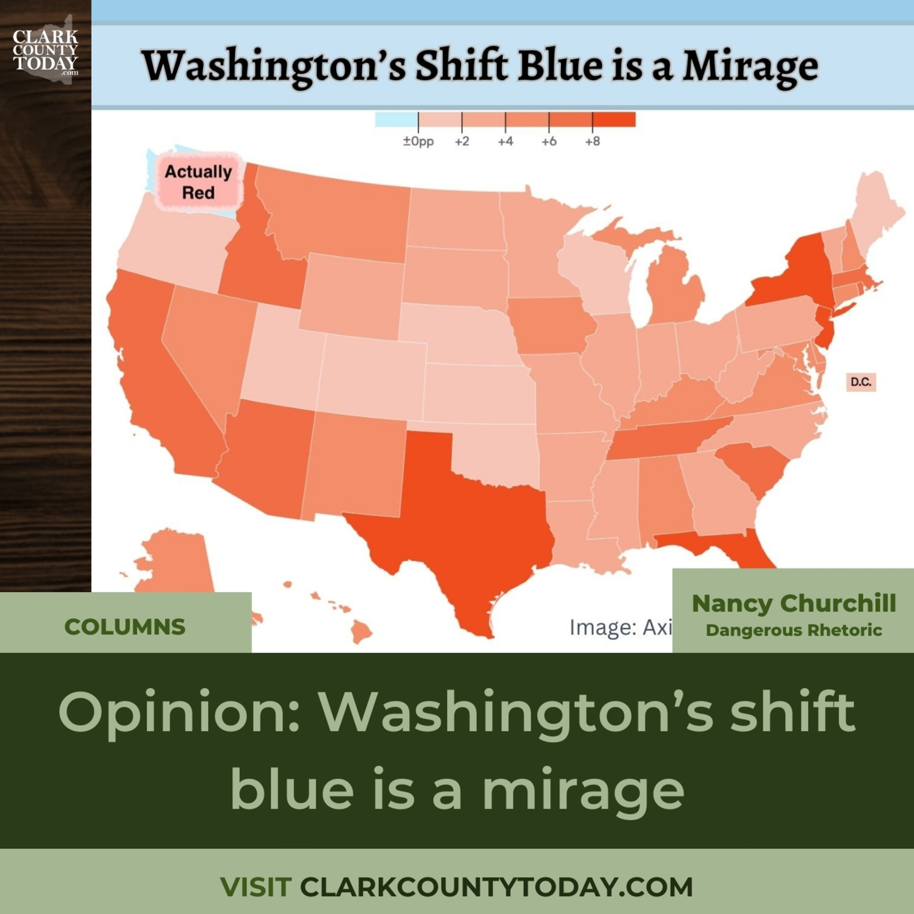 Opinion: Washington’s shift blue is a mirage