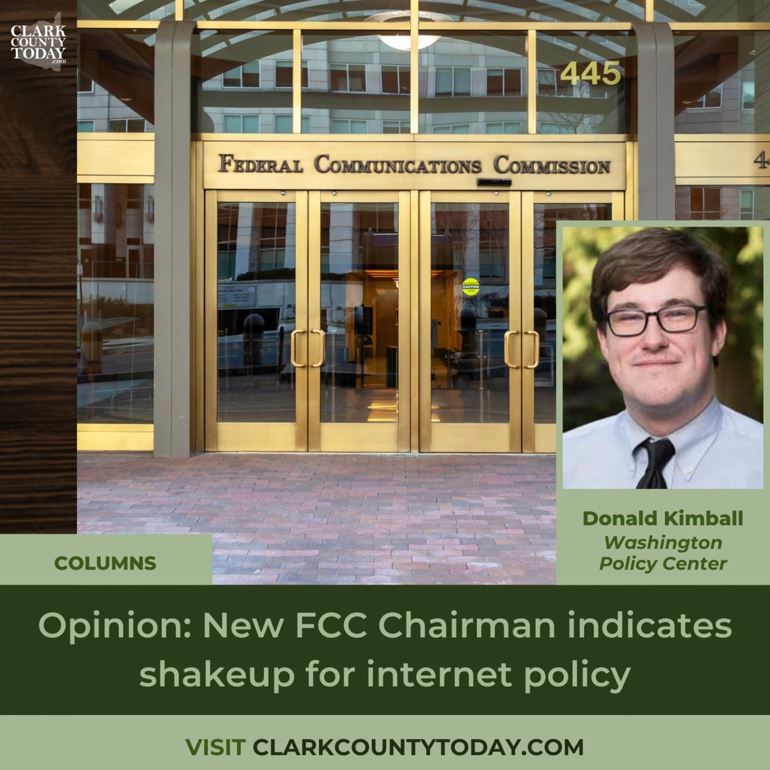 Opinion: New FCC Chairman indicates shakeup for internet policy