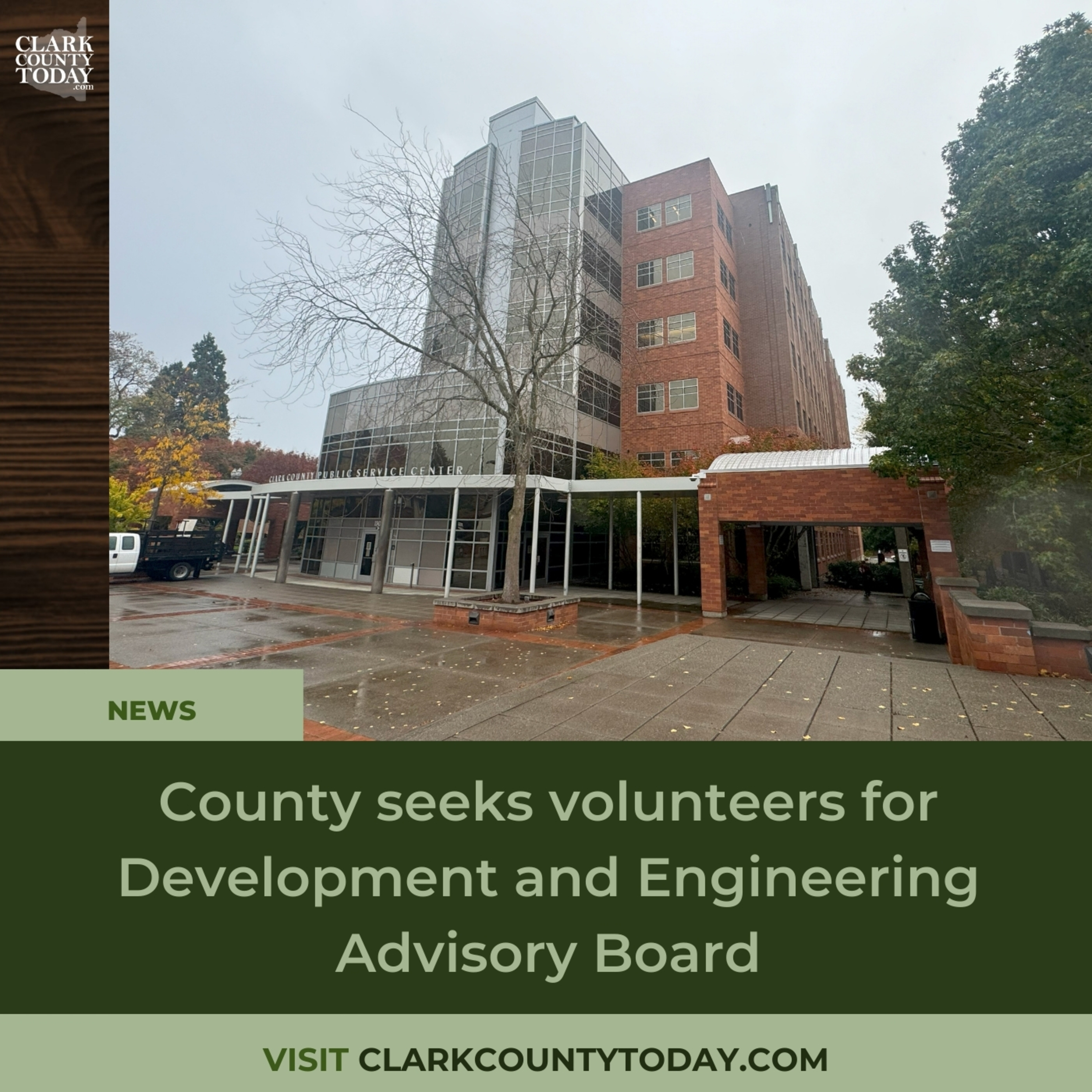 County seeks volunteers for Development and Engineering Advisory Board