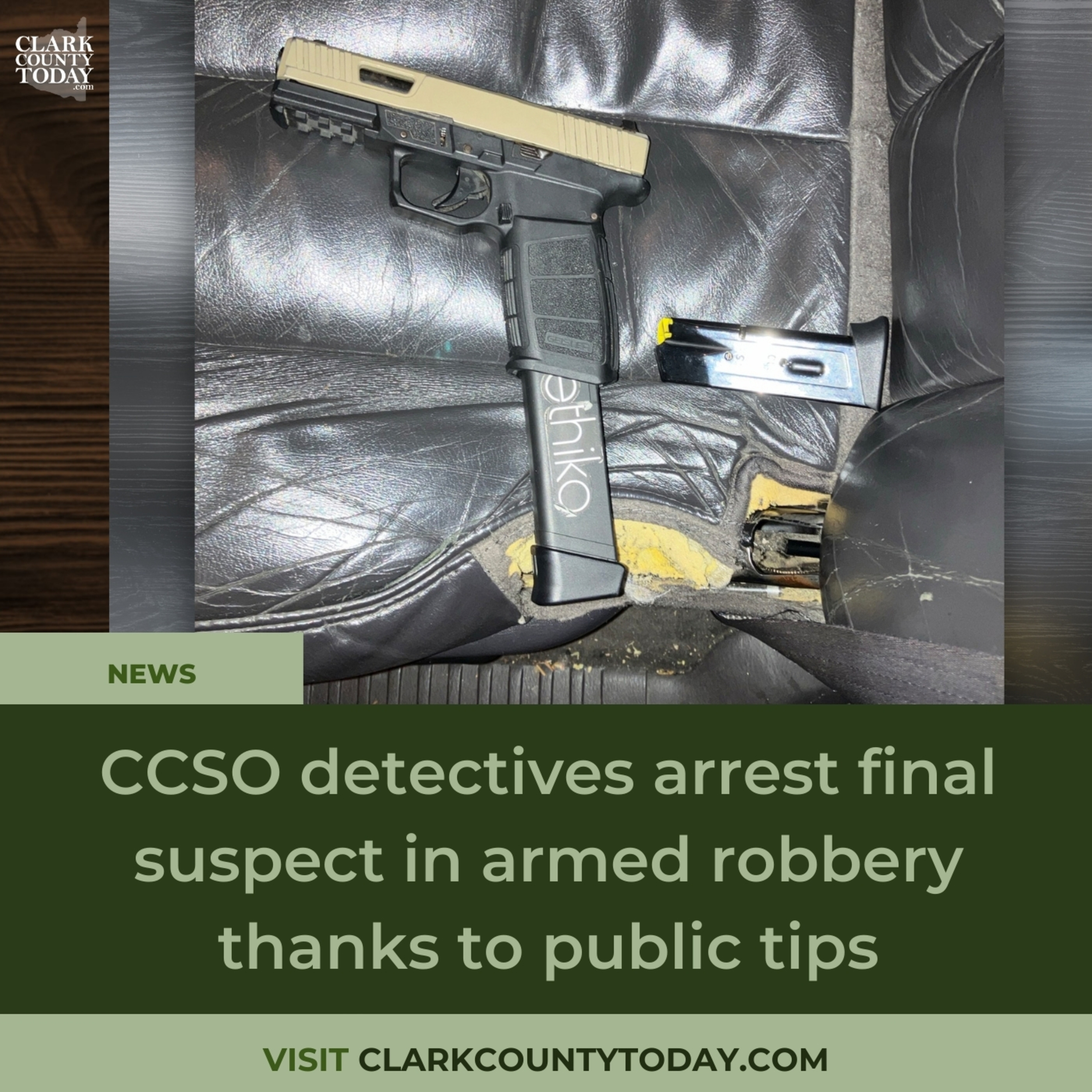 CCSO detectives arrest final suspect in armed robbery thanks to public tips
