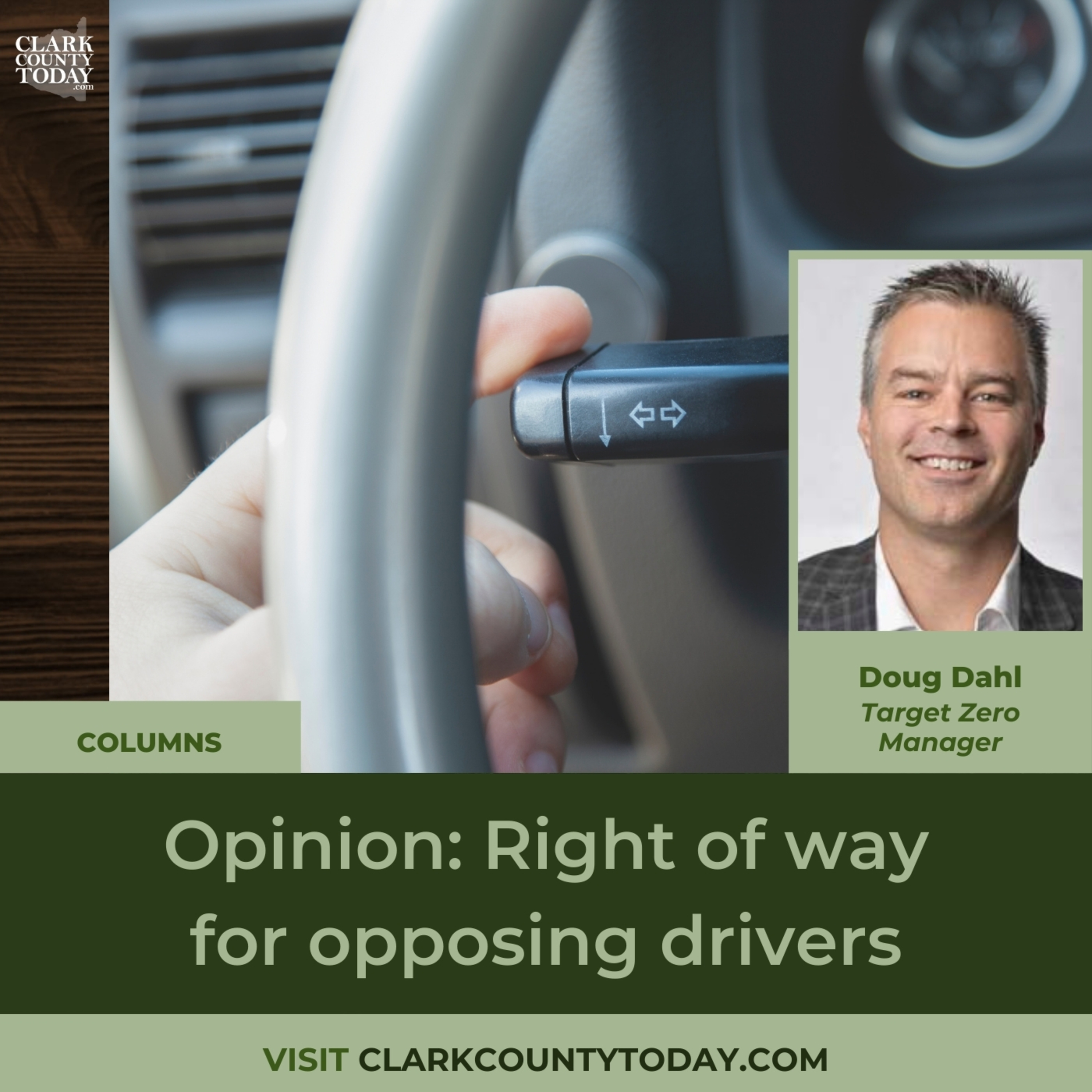 Opinion: Right of way for opposing drivers
