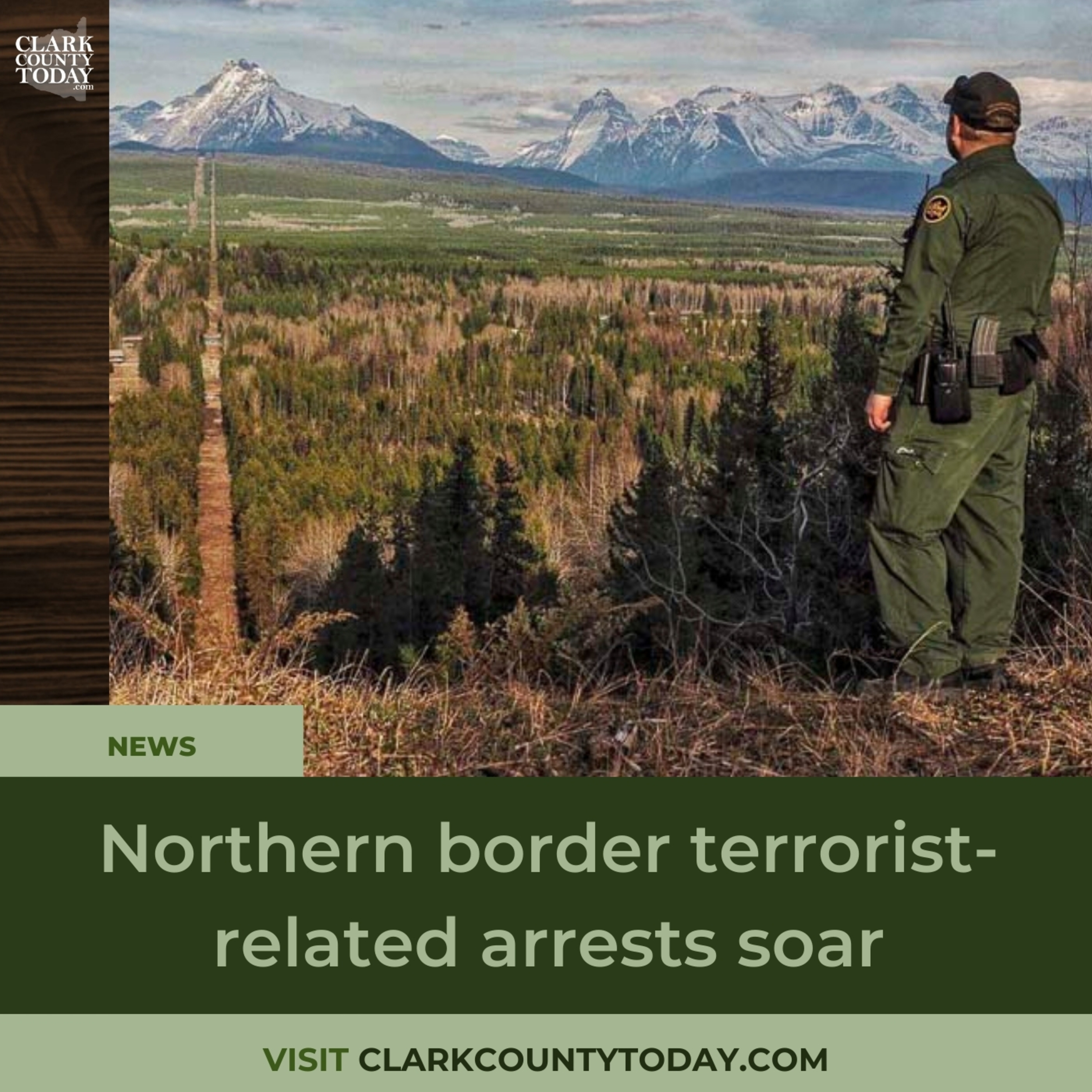 Northern border terrorist-related arrests soar