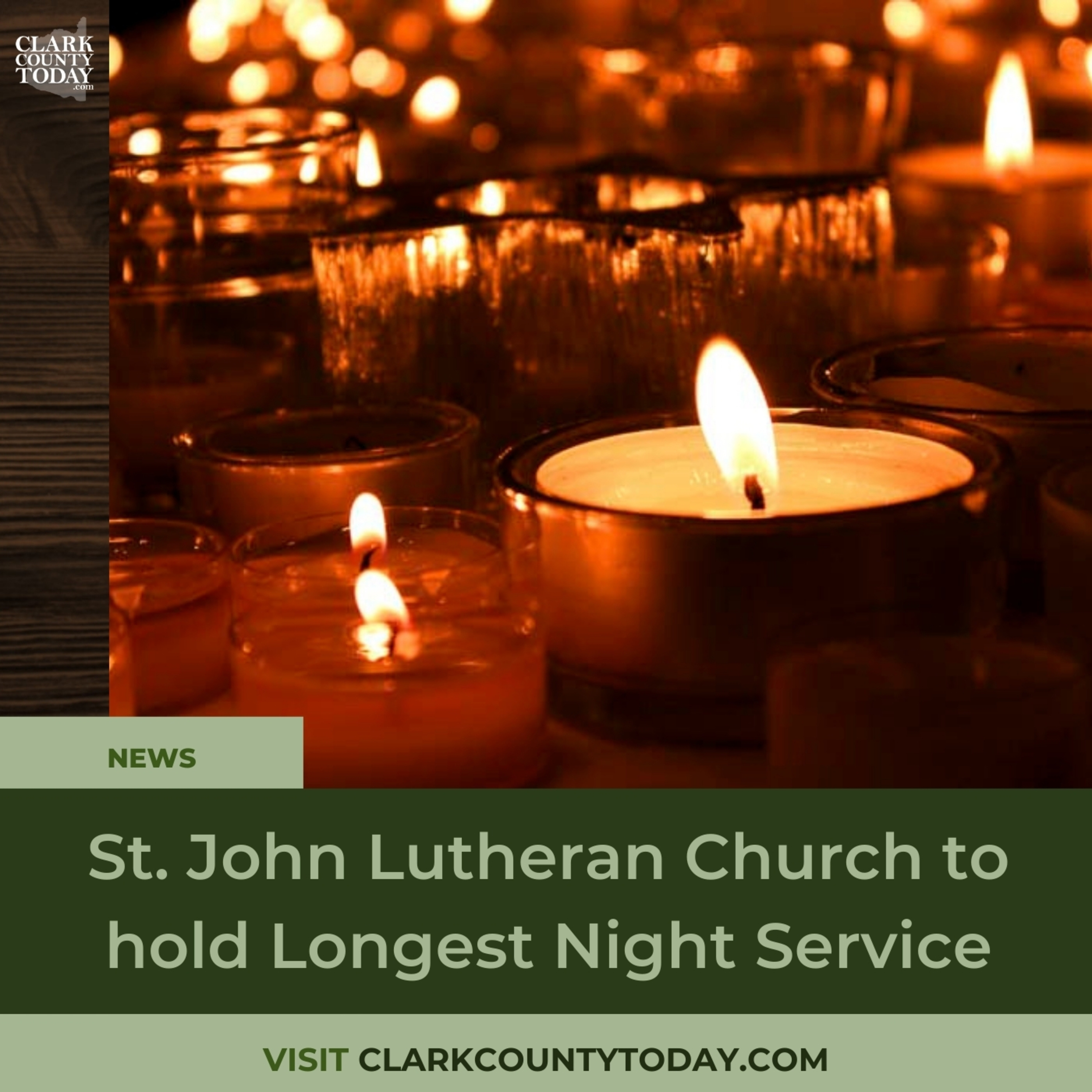 St. John Lutheran Church to hold Longest Night Service