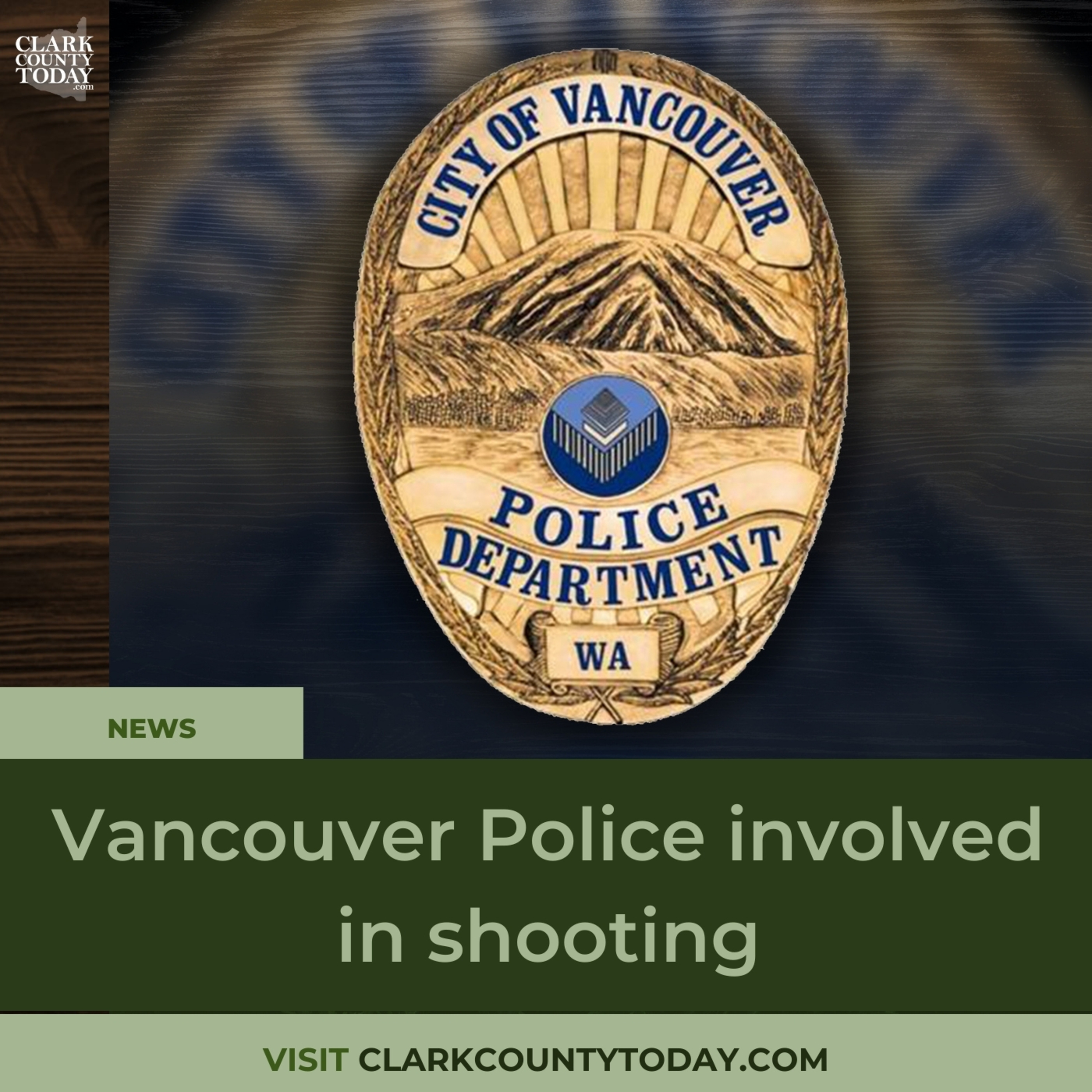 Vancouver Police involved in shooting