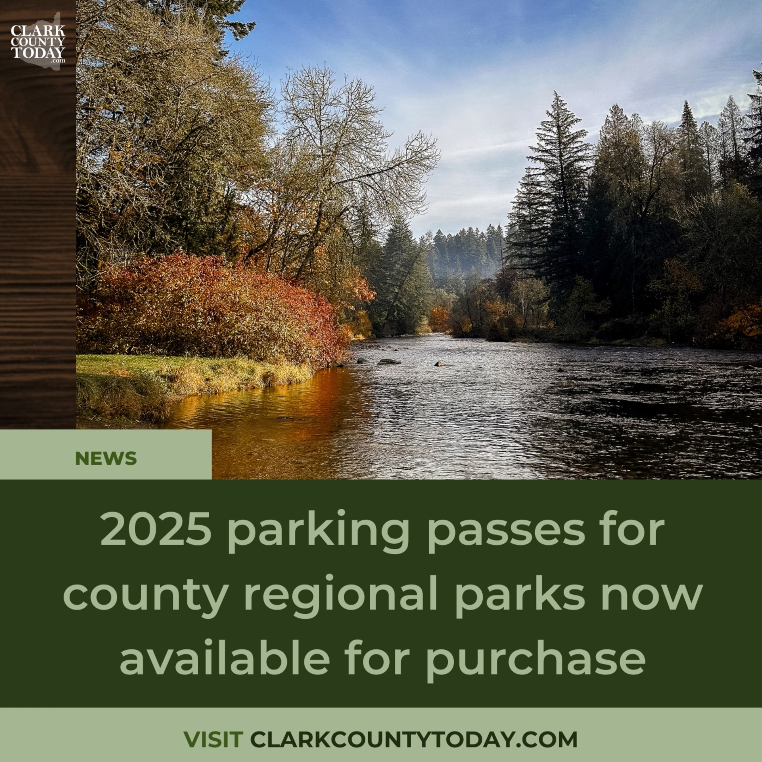 2025 parking passes for county regional parks now available for purchase