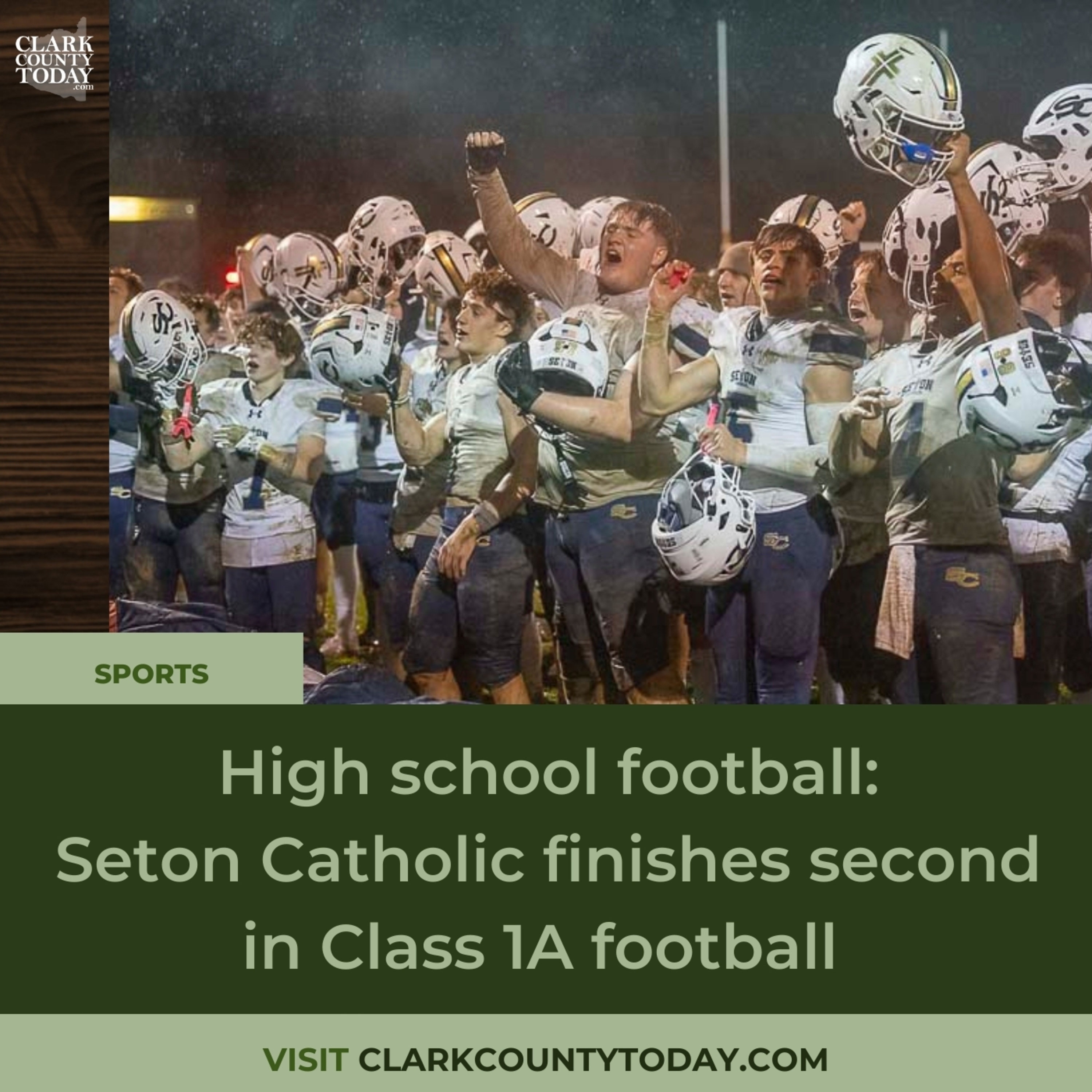 High school football: Seton Catholic finishes second in Class 1A football