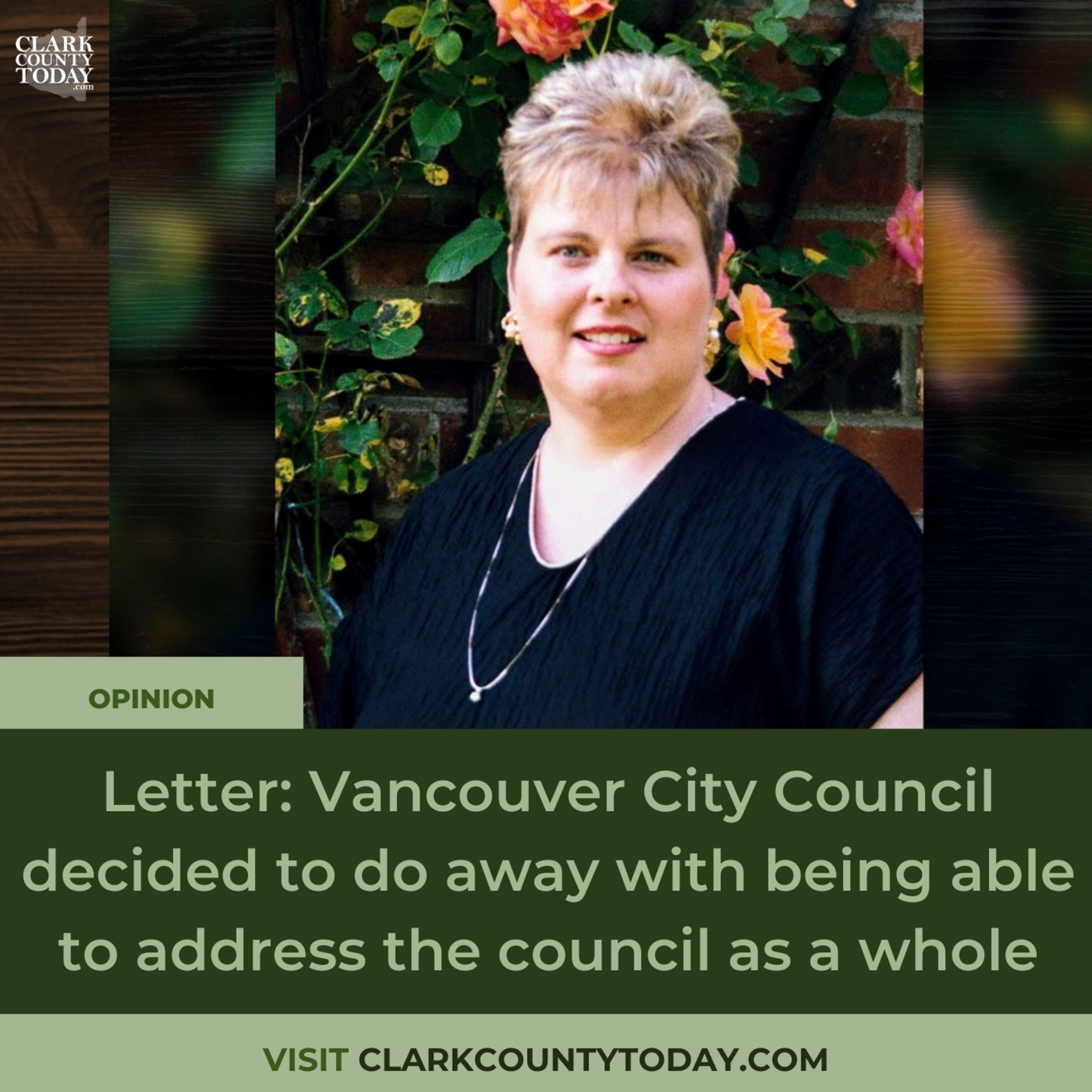 Letter: Vancouver City Council decided to do away with being able to address the council as a whole