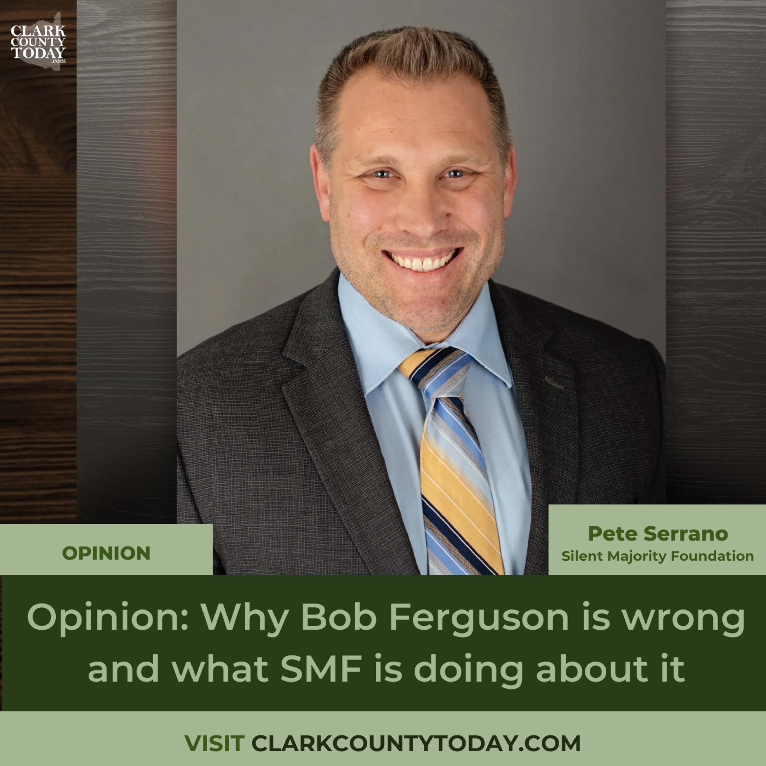 Opinion: Why Bob Ferguson is wrong and what SMF is doing about it