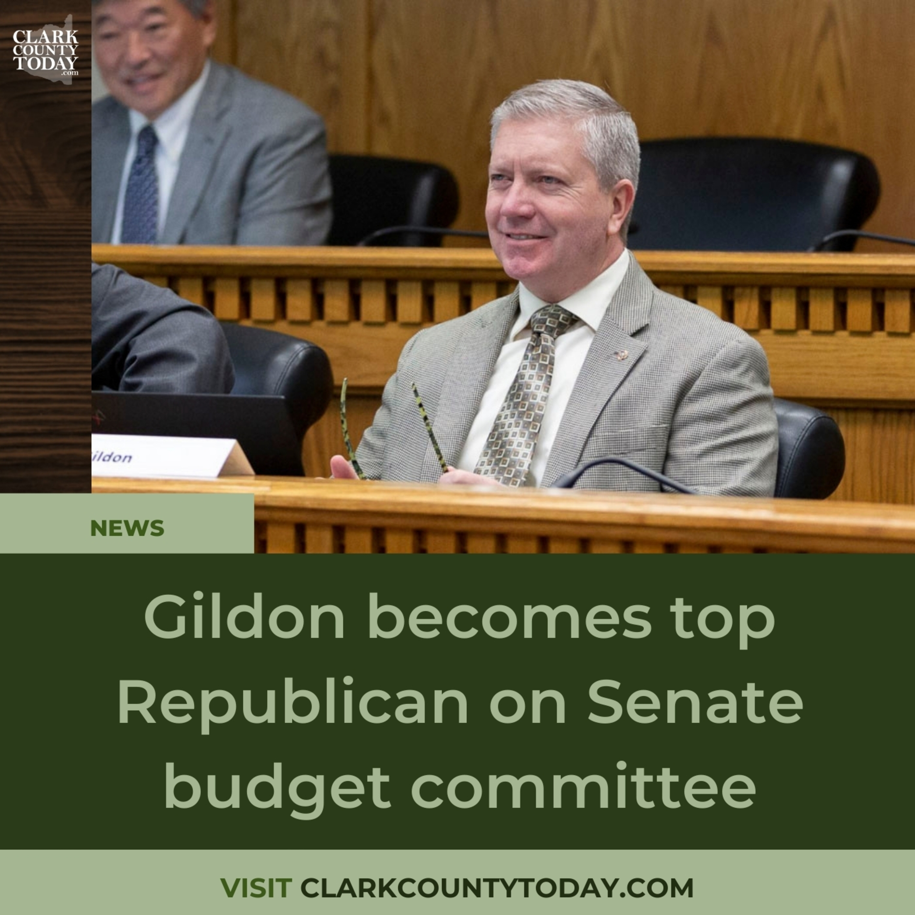 Gildon becomes top Republican on Senate budget committee