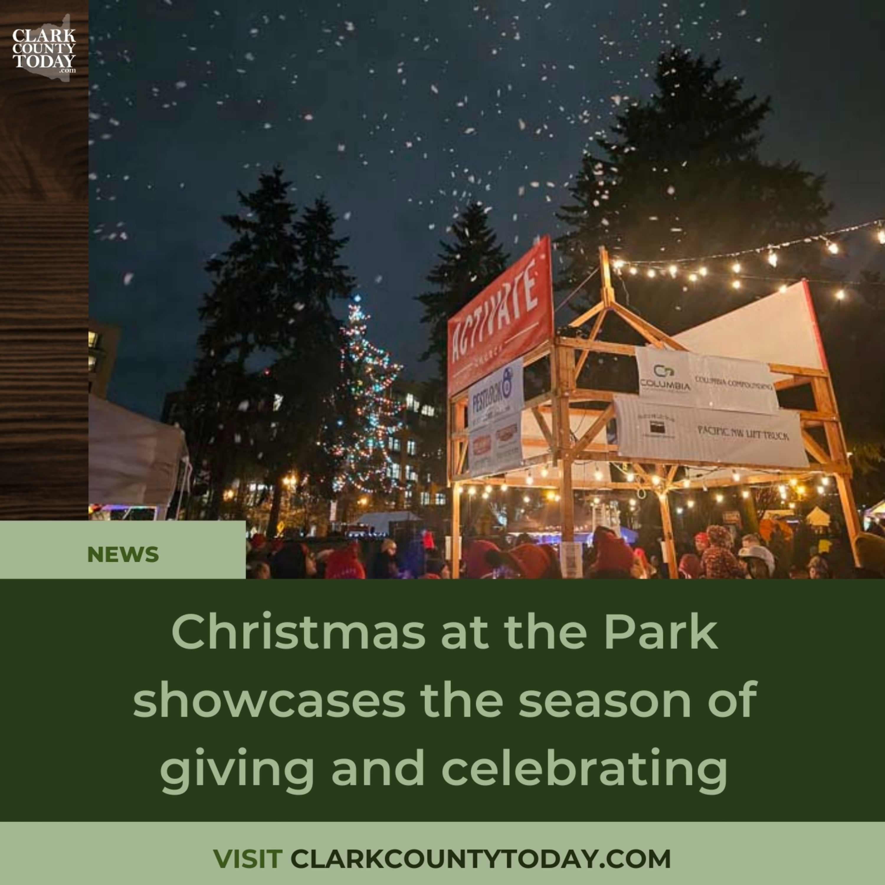 Christmas at the Park showcases the season of giving and celebrating
