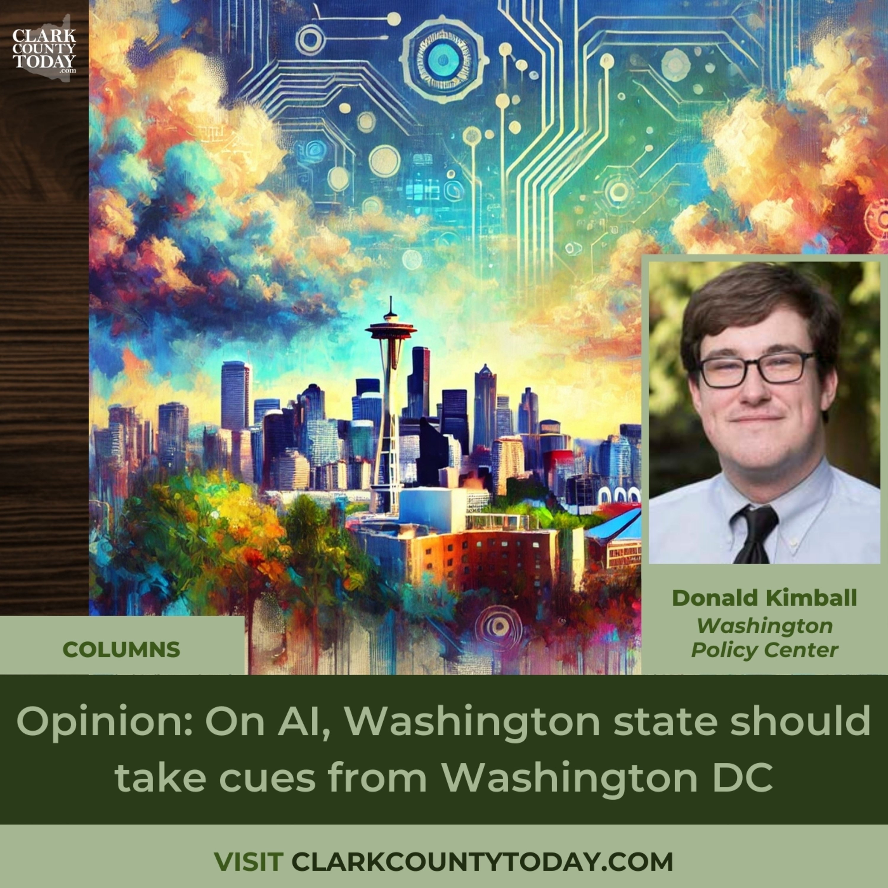 Opinion: On AI, Washington state should take cues from Washington DC