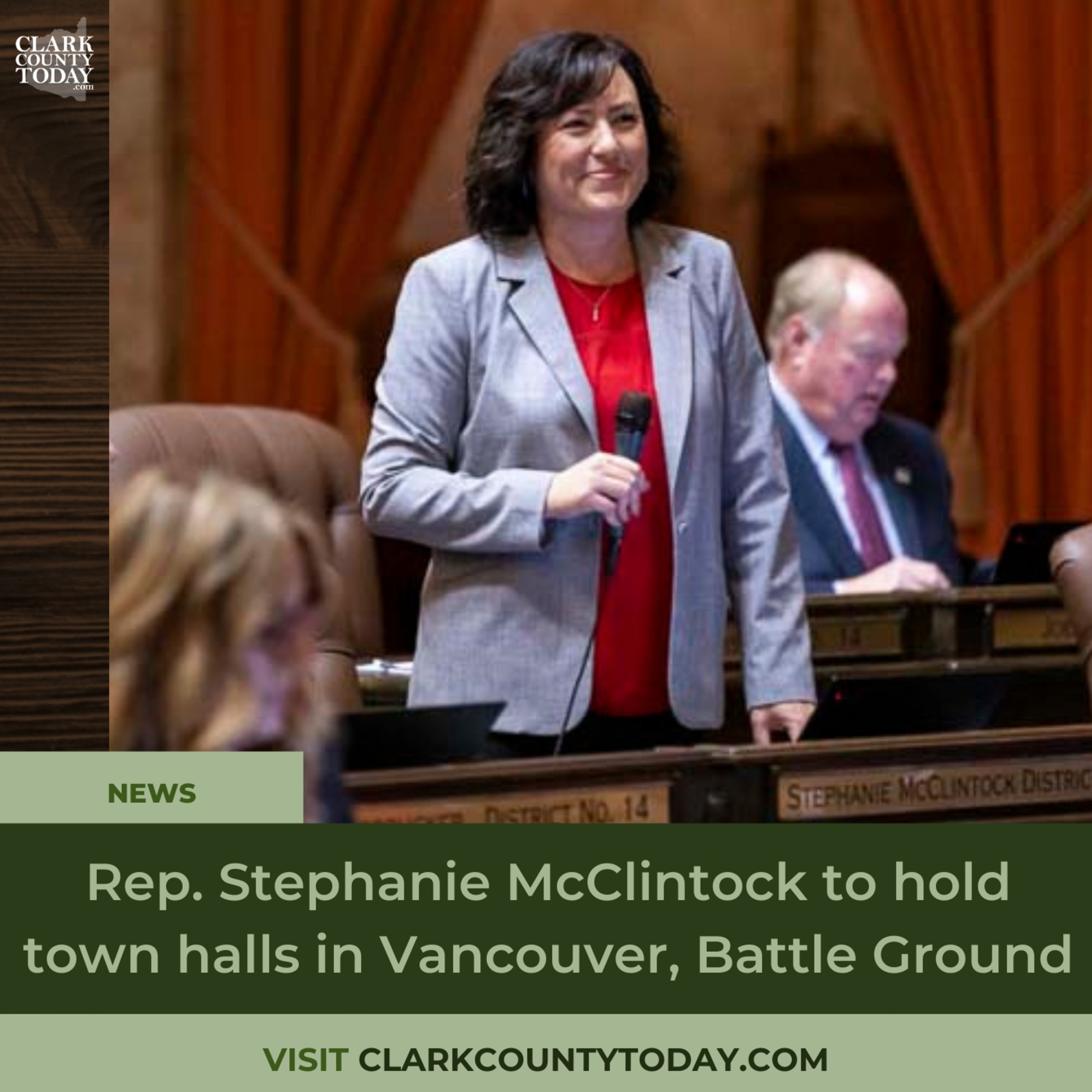 Rep. Stephanie McClintock to hold town halls in Vancouver, Battle Ground