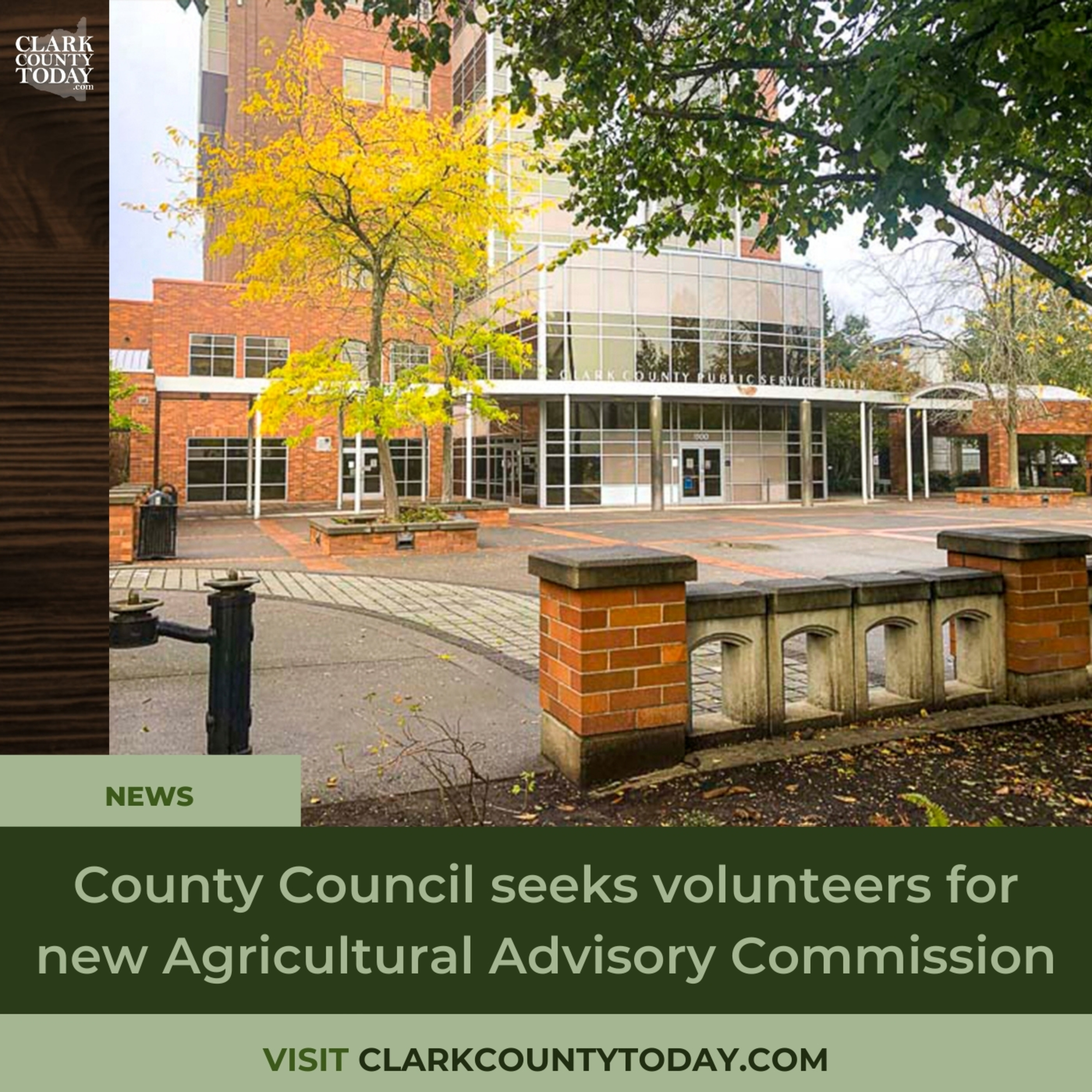 County Council seeks volunteers for new Agricultural Advisory Commission