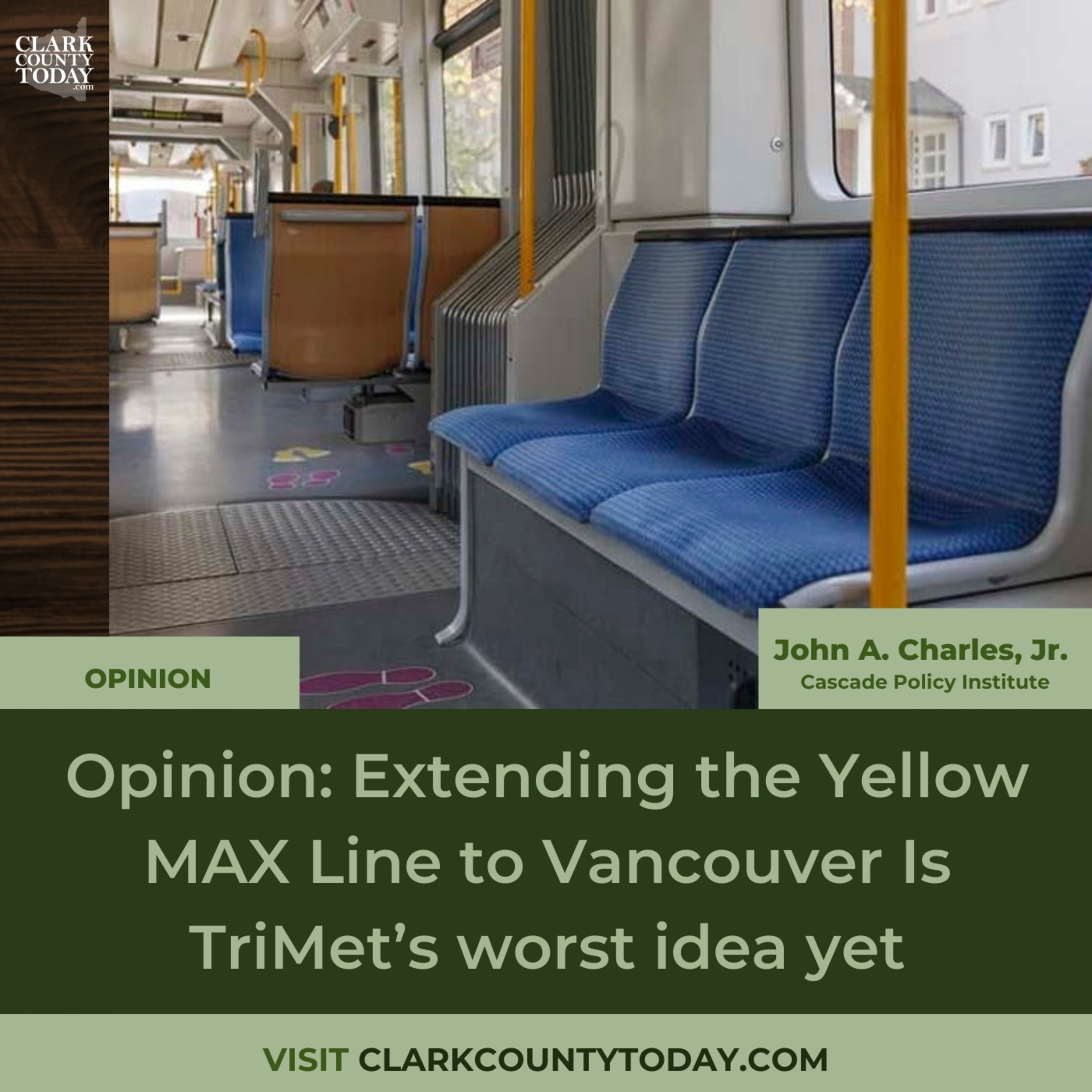 Opinion: Extending the Yellow MAX Line to Vancouver Is TriMet’s worst idea yet