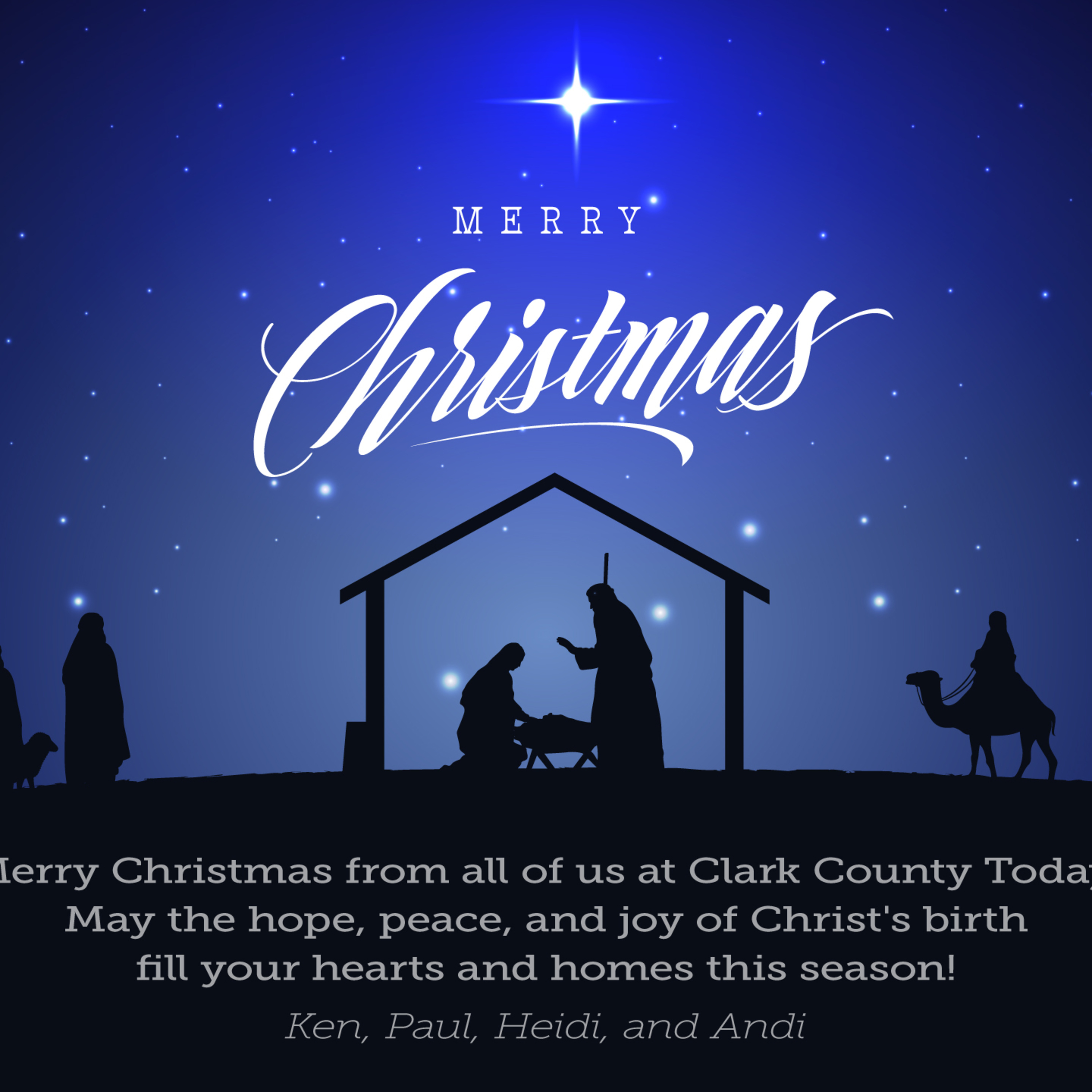 A Christmas Message to Clark County