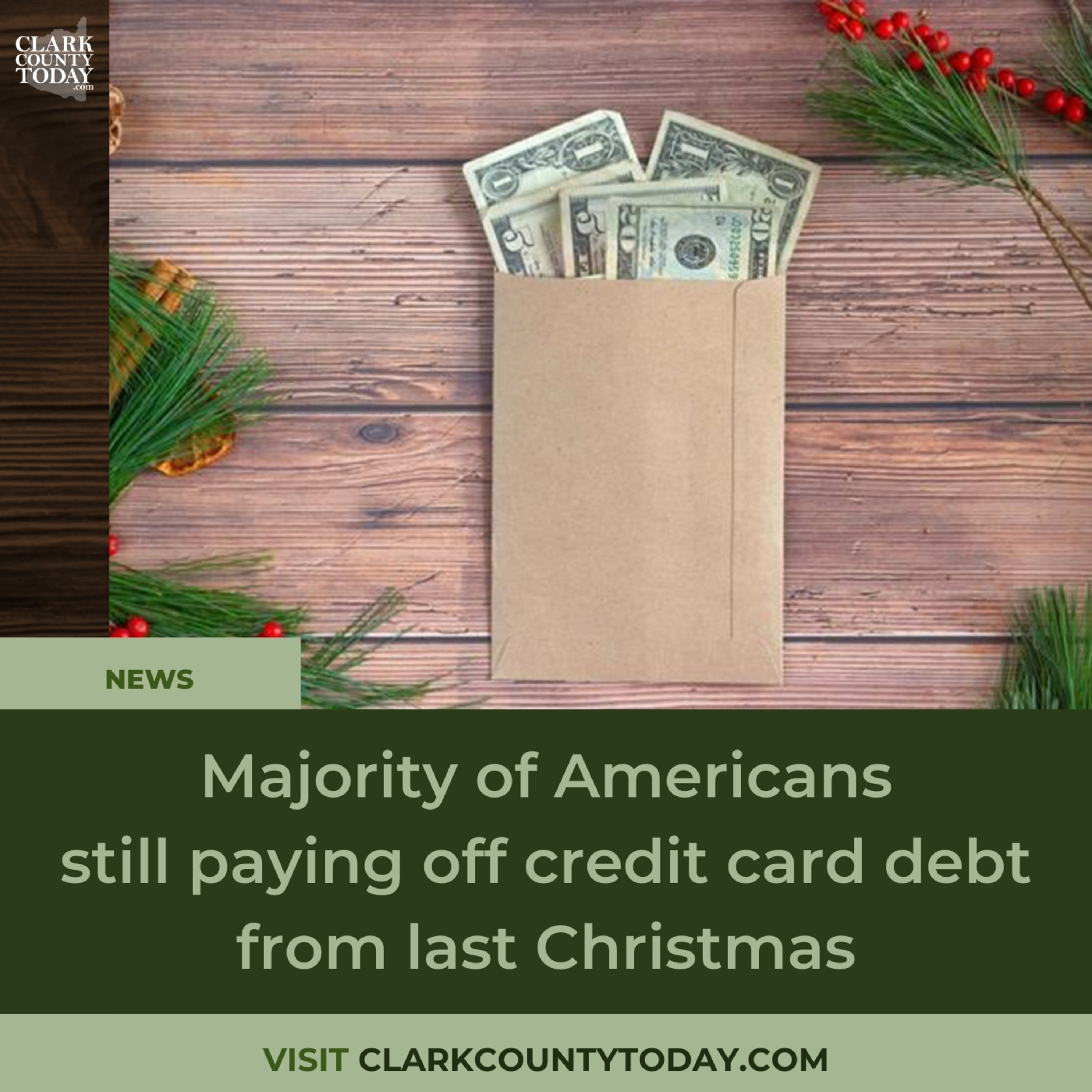 Majority of Americans still paying off credit card debt from last Christmas