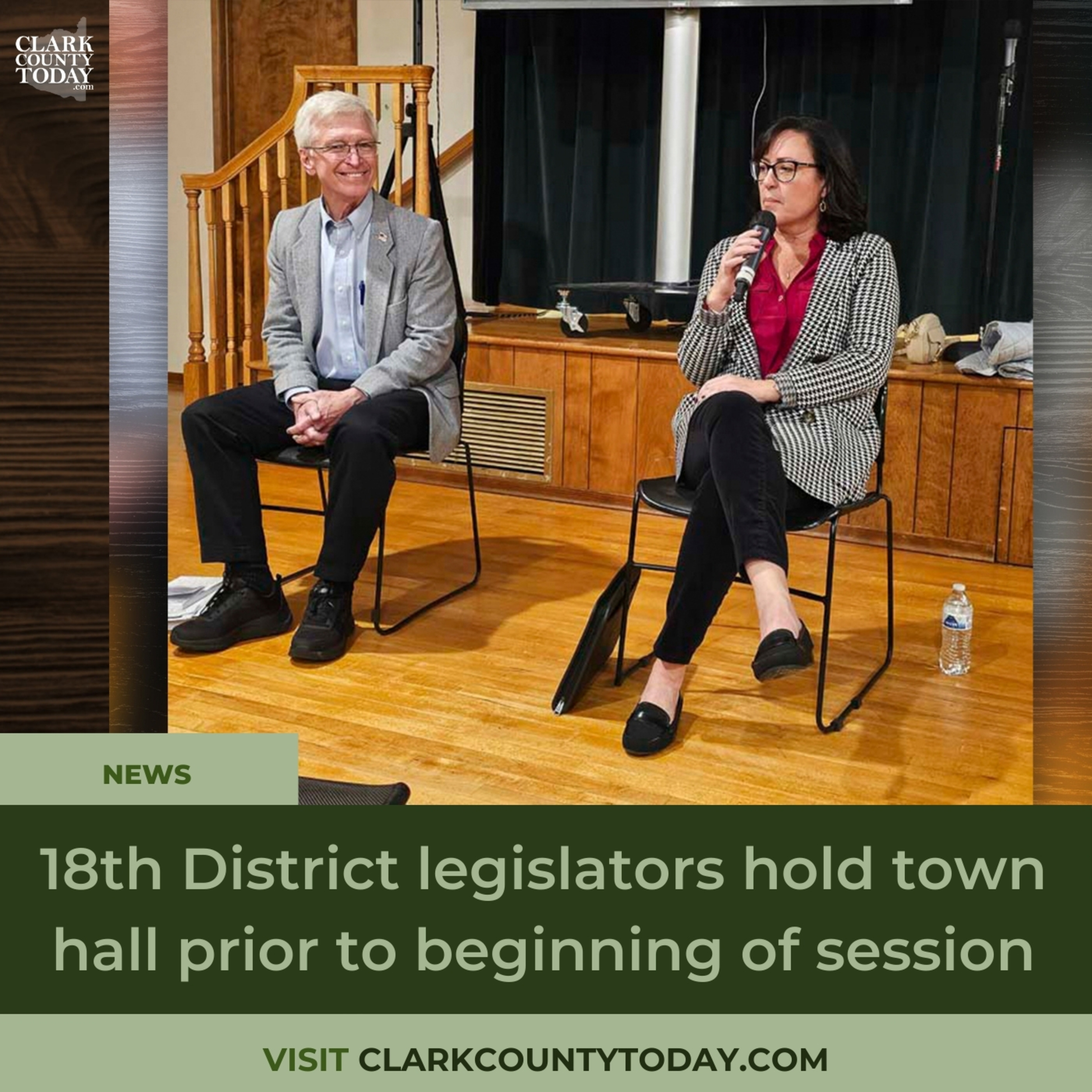 18th District legislators hold town hall prior to beginning of session