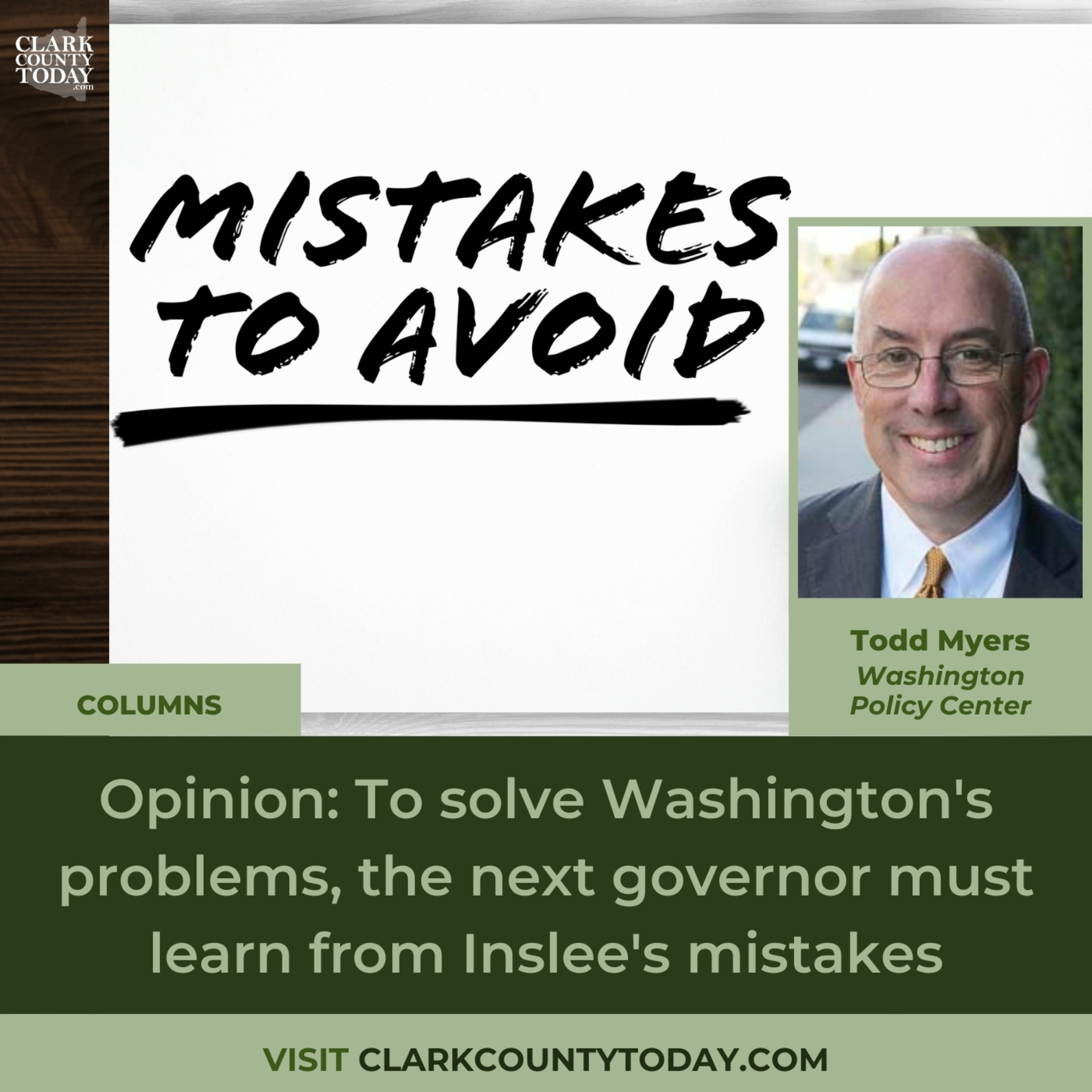 Opinion: To solve Washington's problems, the next governor must learn from Inslee's mistakes