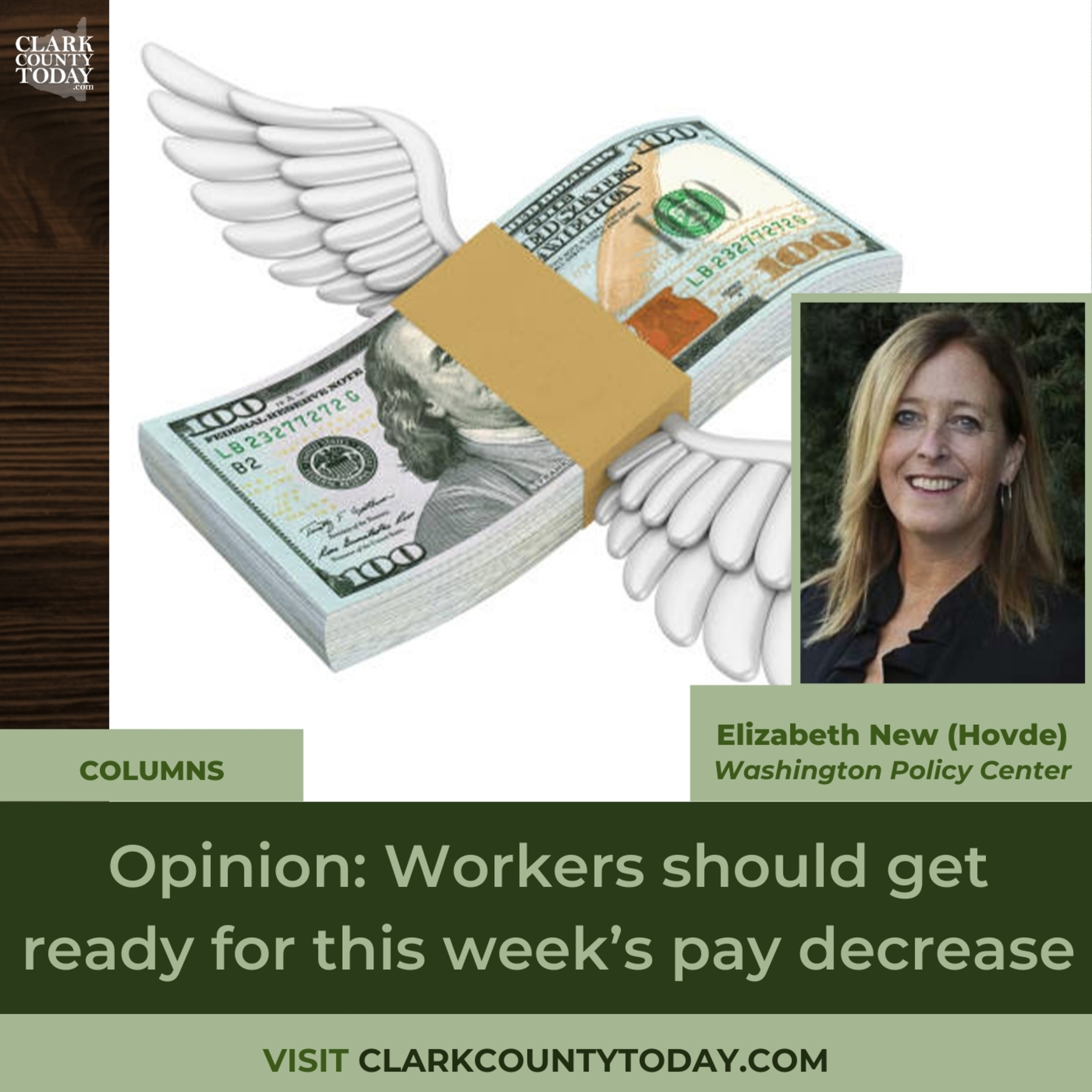 Opinion: Workers should get ready for this week’s pay decrease