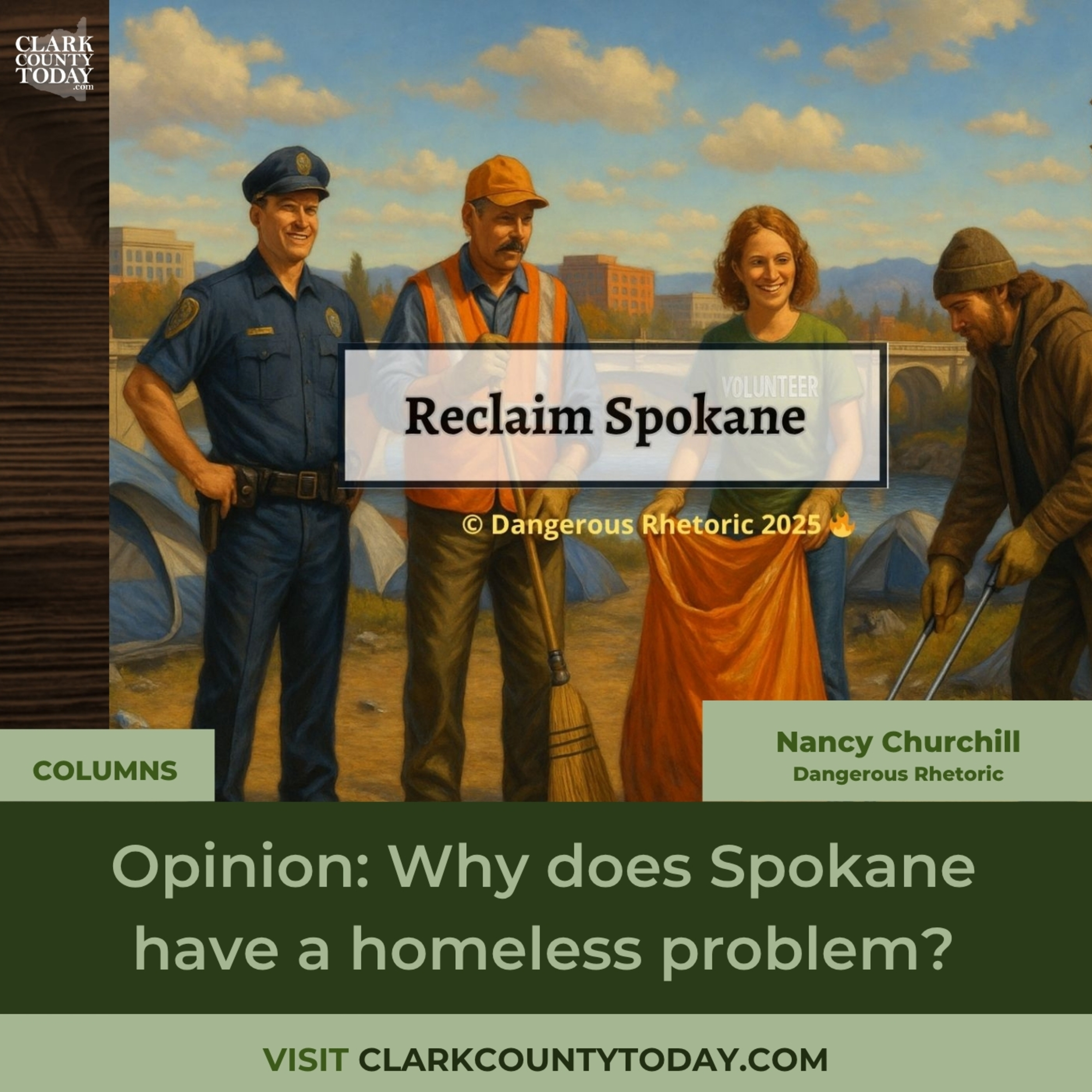Opinion: Why does Spokane have a homeless problem?