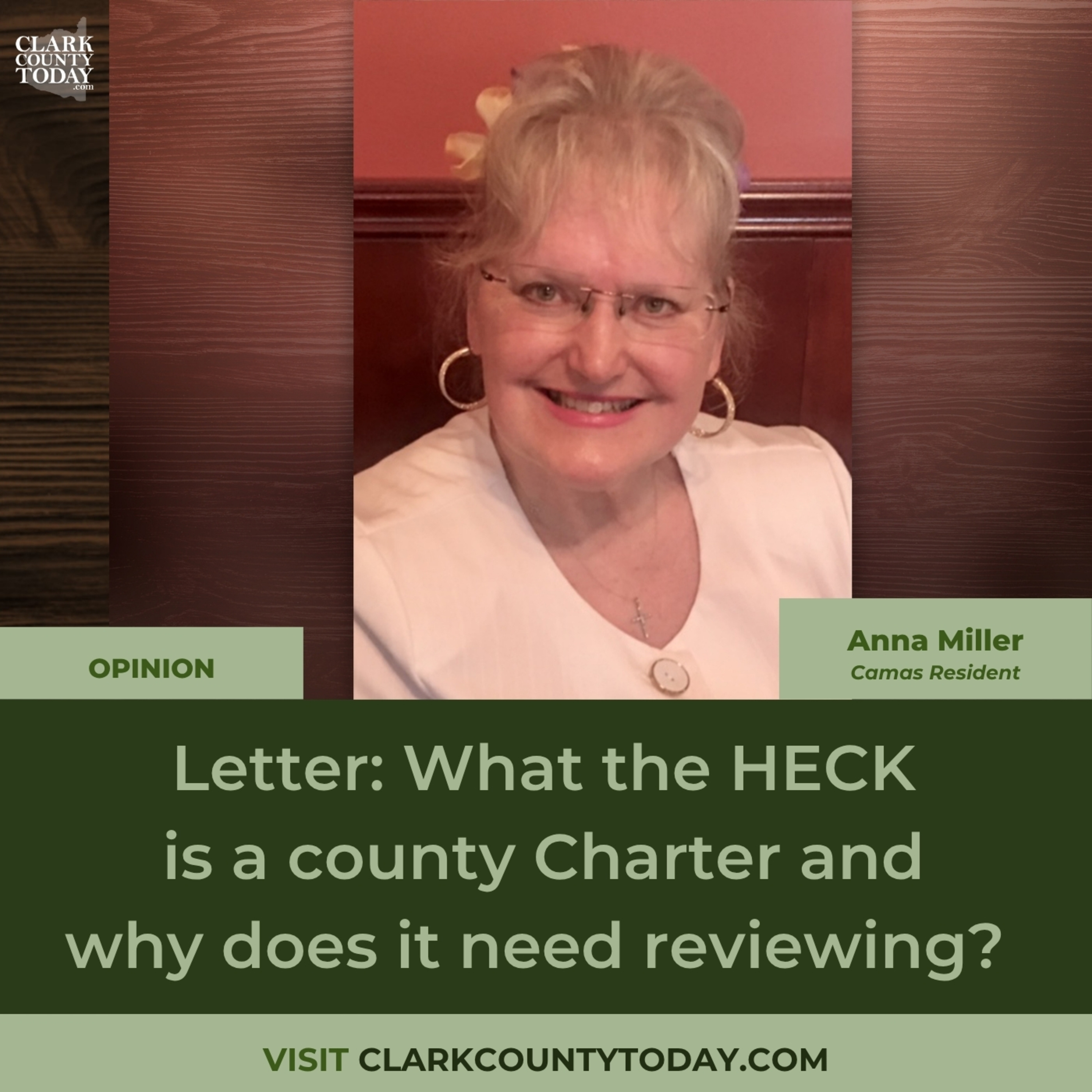 Letter: What the HECK is a county Charter and why does it need reviewing?