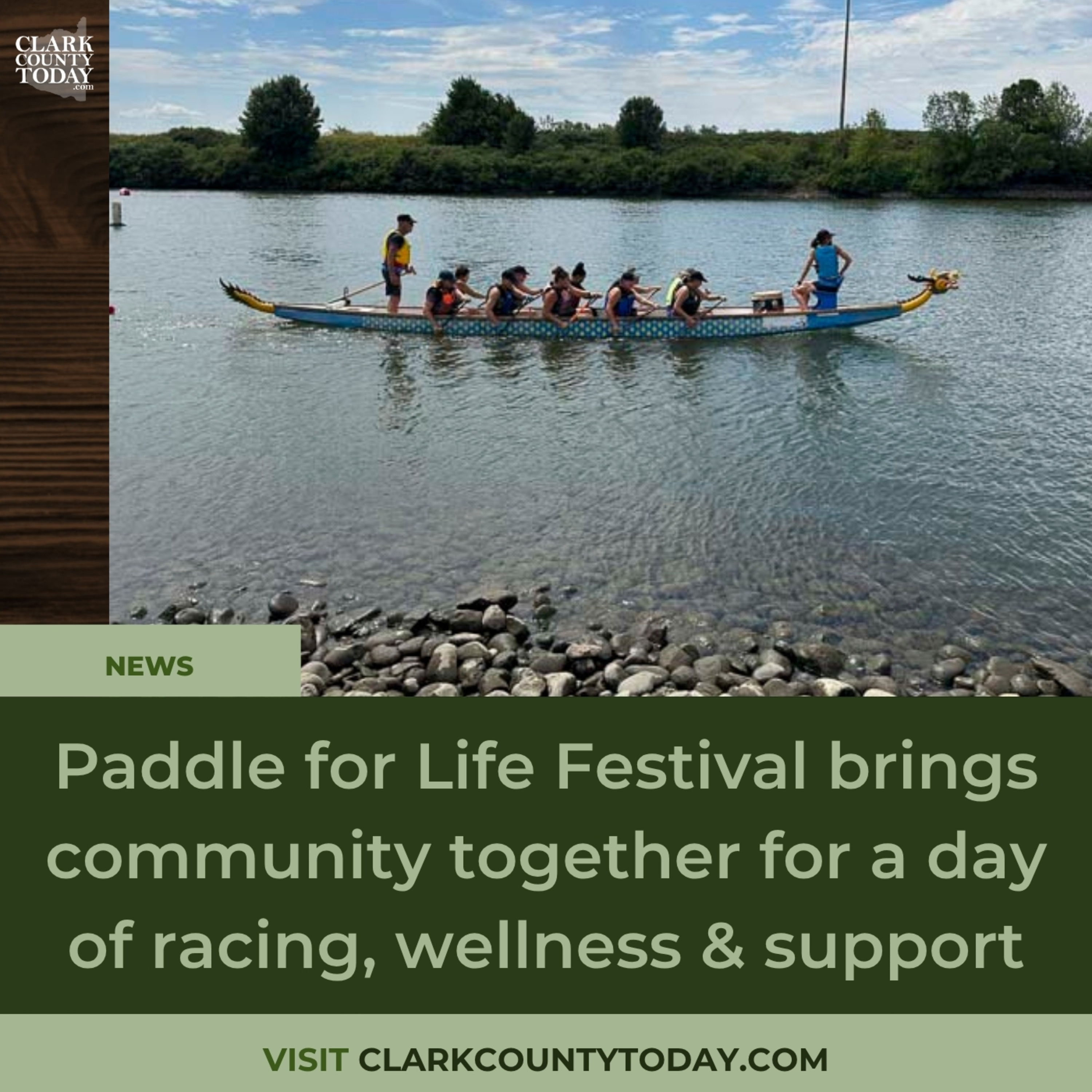 Paddle for Life Festival brings community together for a day of racing, wellness & support
