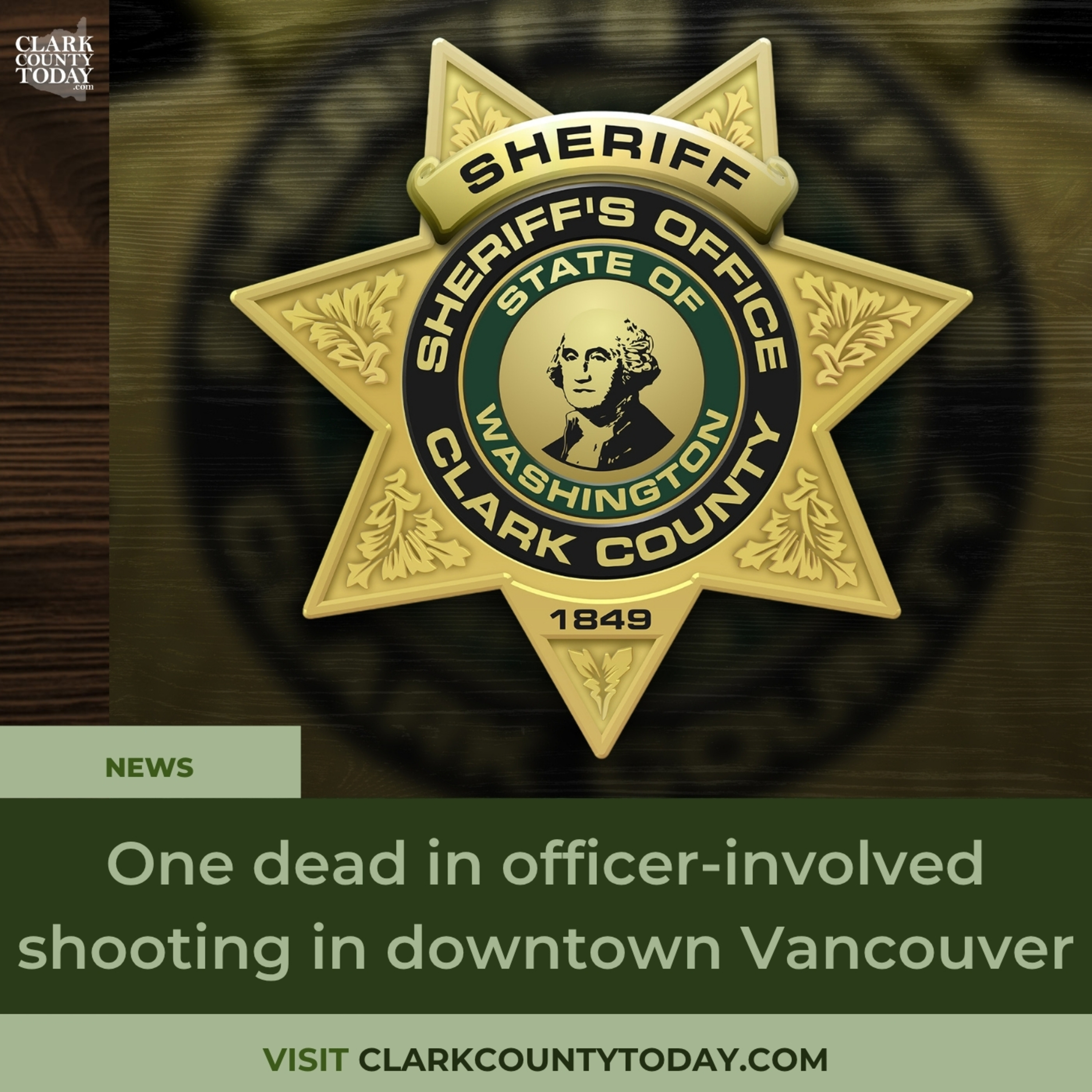 One dead in officer-involved shooting in downtown Vancouver