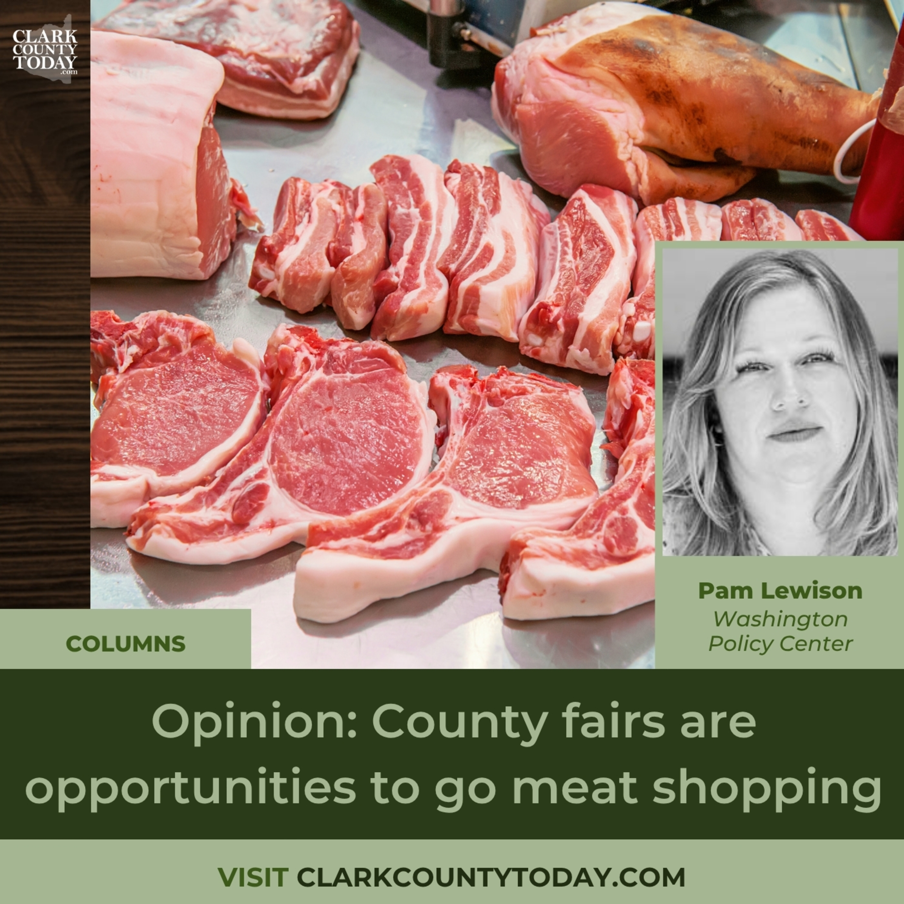Opinion: County fairs are opportunities to go meat shopping