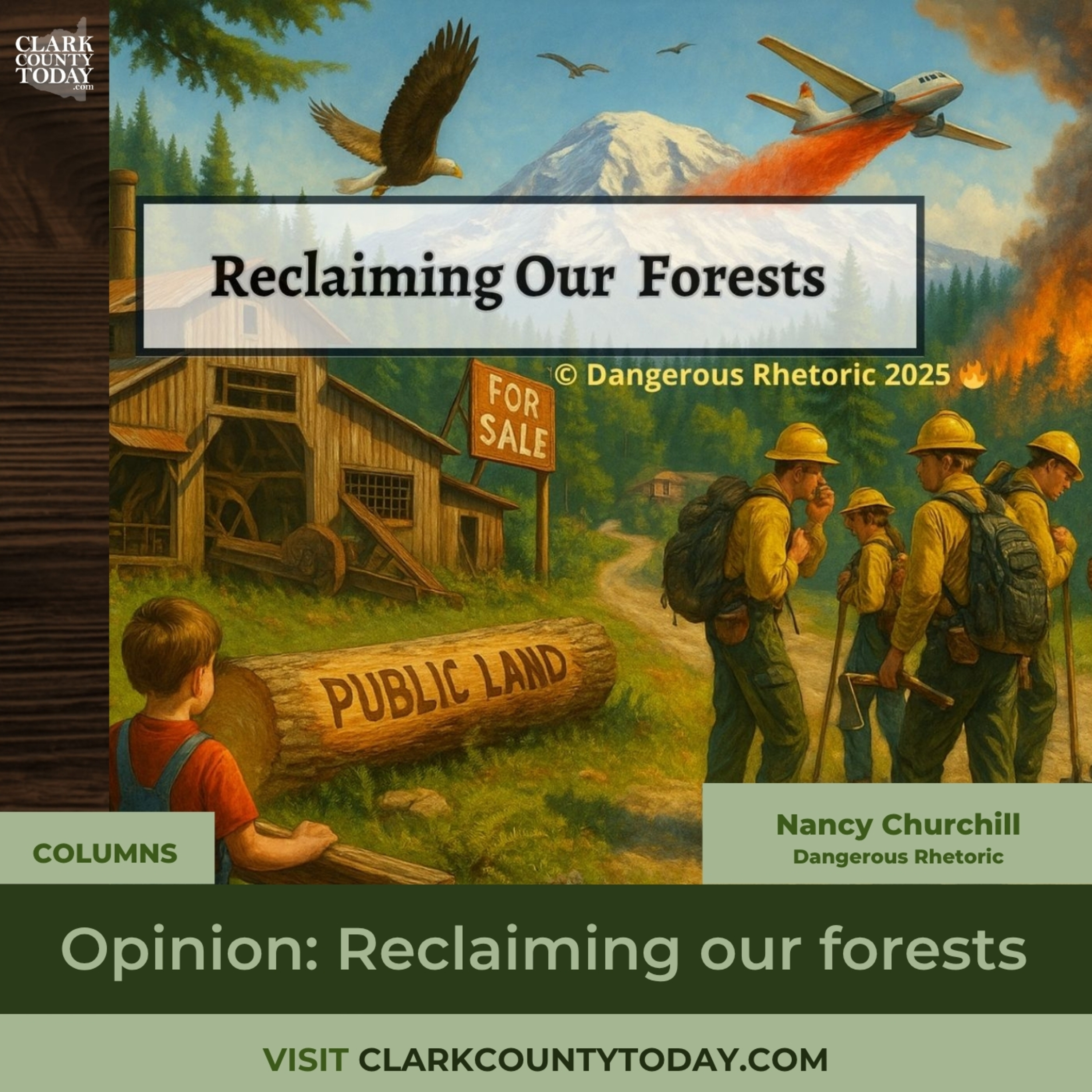 Opinion: Reclaiming our forests